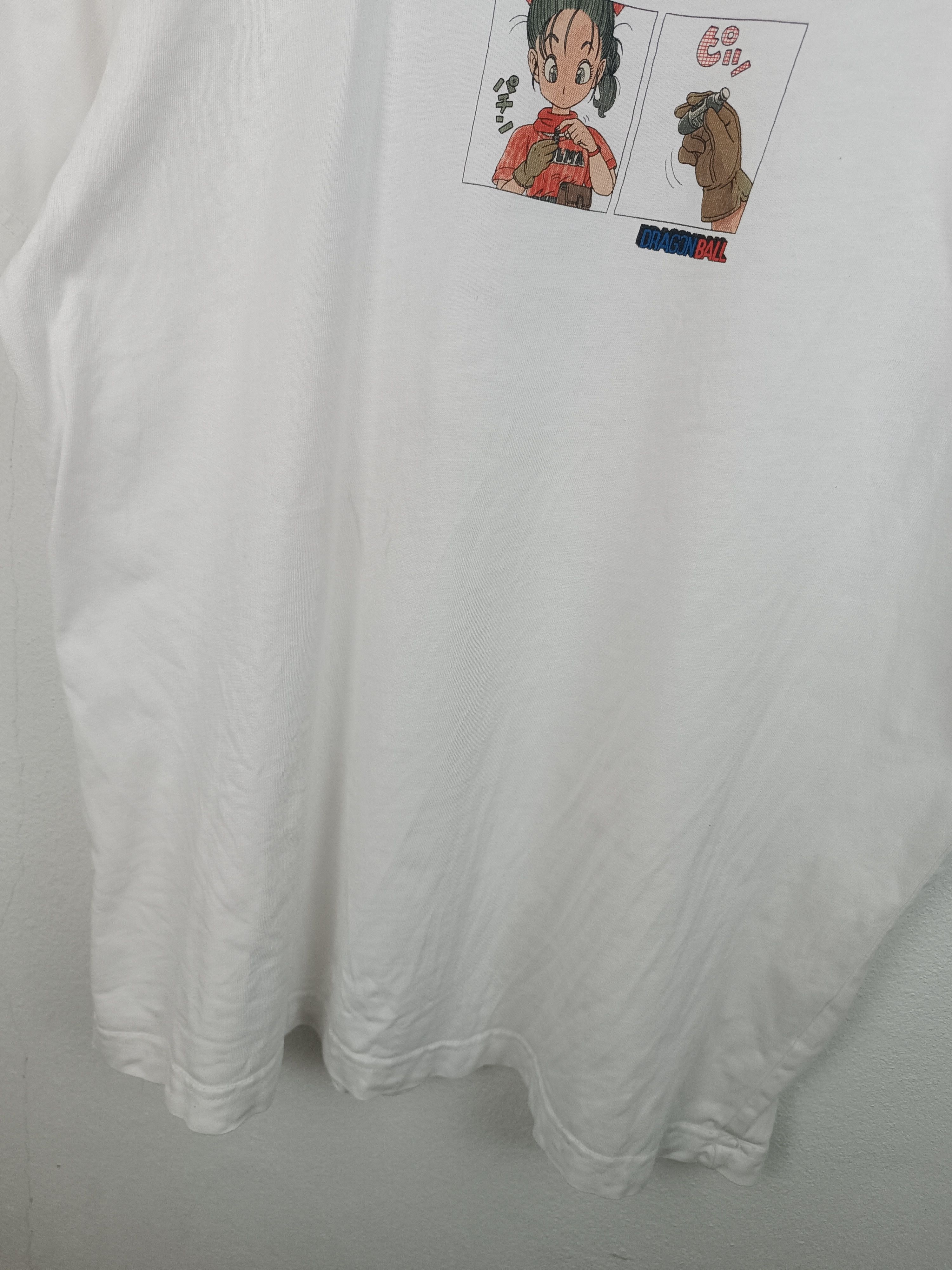 Anime VINTAGE DRAGON BALL GOKU BULMA ANIME TEE one piece bleach Size US M / EU 48-50 / 2 - 6 Thumbnail