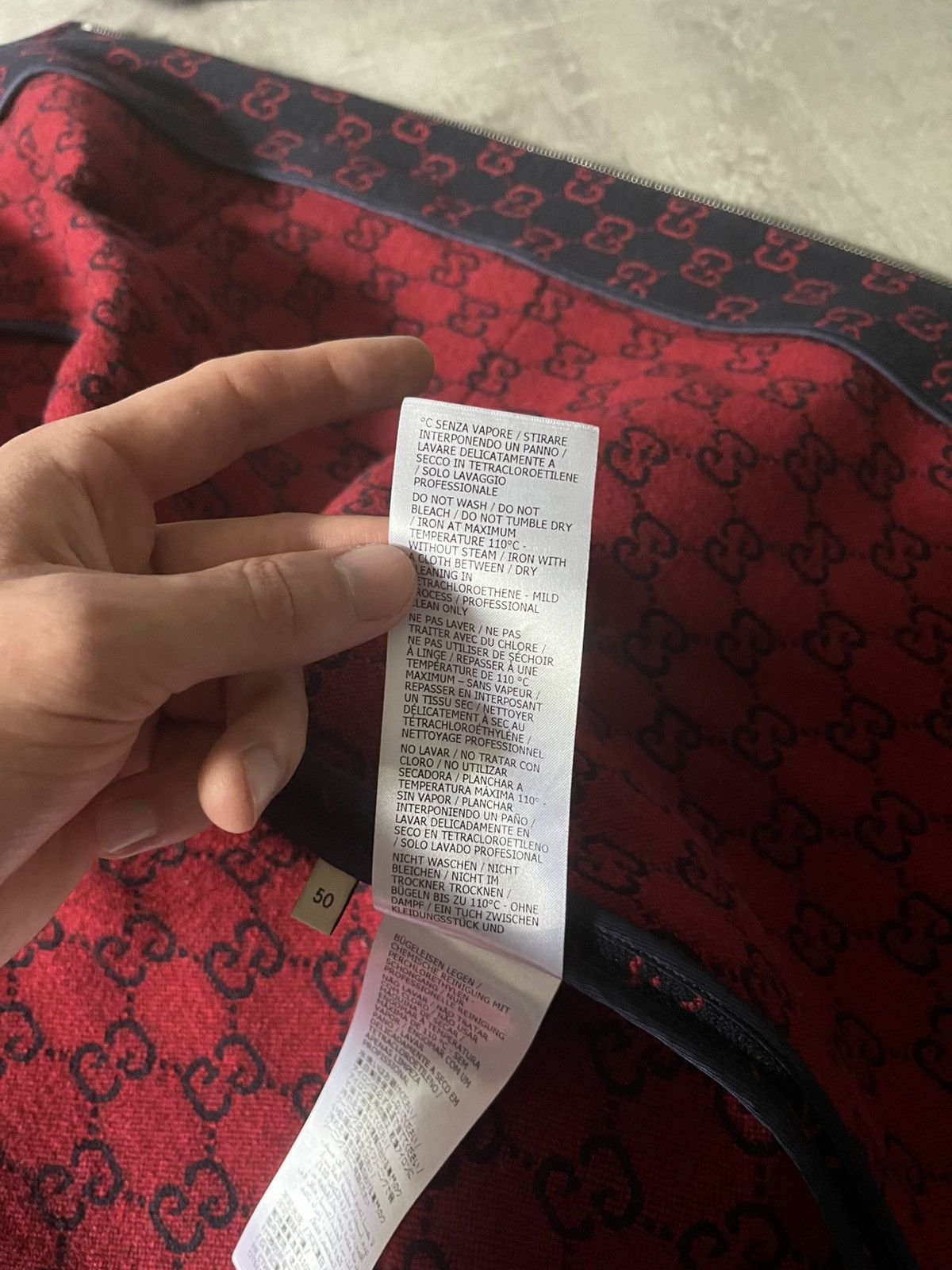 Gucci Gucci GG Jacquard shirt jacket wool Size US M / EU 48-50 / 2 - 15 Thumbnail