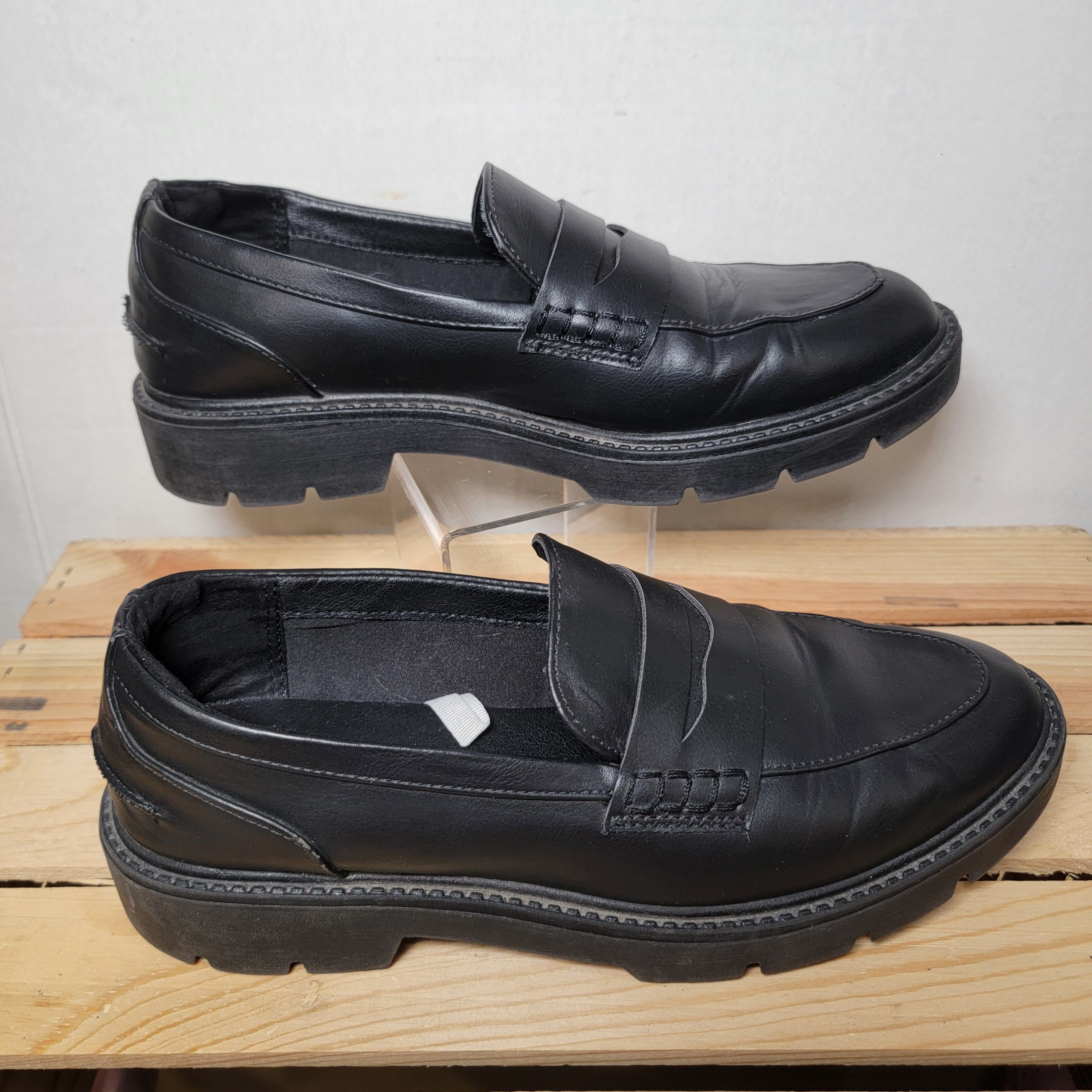Other A New Day Black Loafers - Size 9.5 Size US 9.5 / IT 39.5 - 1 Thumbnail