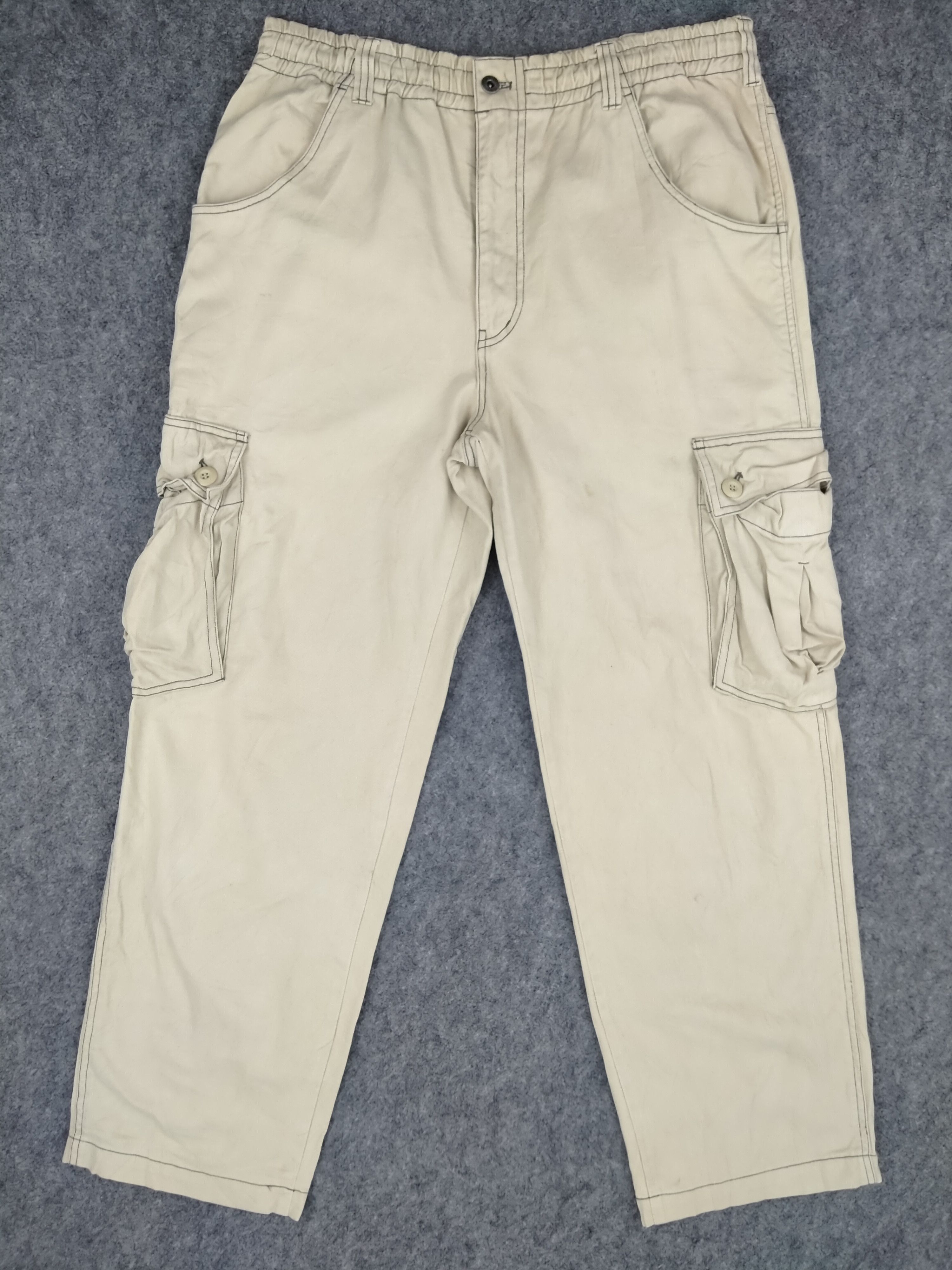 Japanese Brand Raton Japanese Brand Cargo Multi Pocket Pants 34x30.5 CP101 Size US 34 / EU 50 - 1 Thumbnail