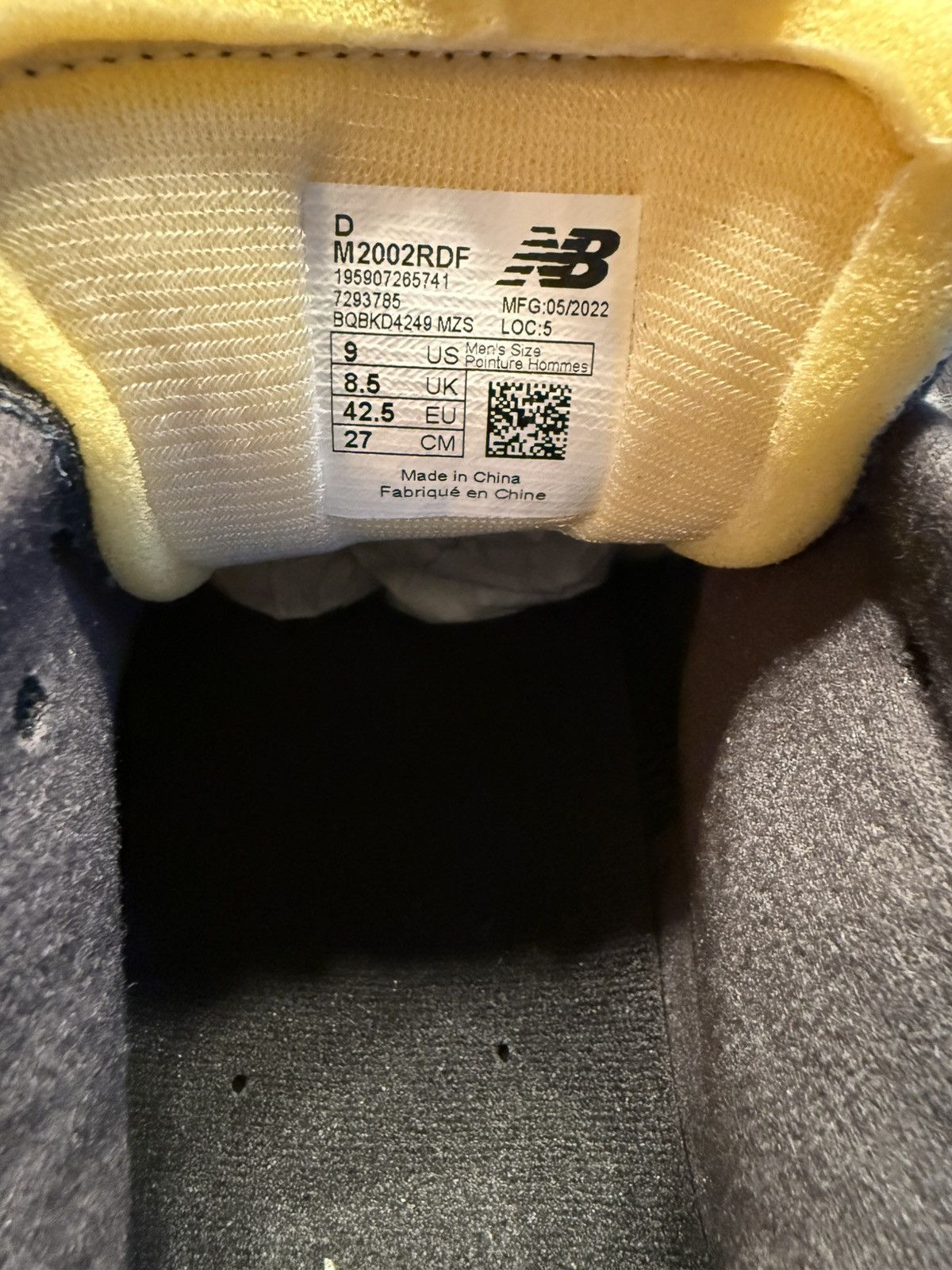 New Balance New Balance 2002R Protection Pack “Dark Navy” Size 9 Size US 9 / EU 42 - 6 Thumbnail