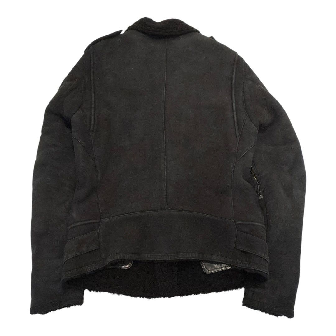 Balmain Balmain AW10 Christophe Decarnin Shearling Motorcycle Jacket Size US M / EU 48-50 / 2 - 5 Thumbnail