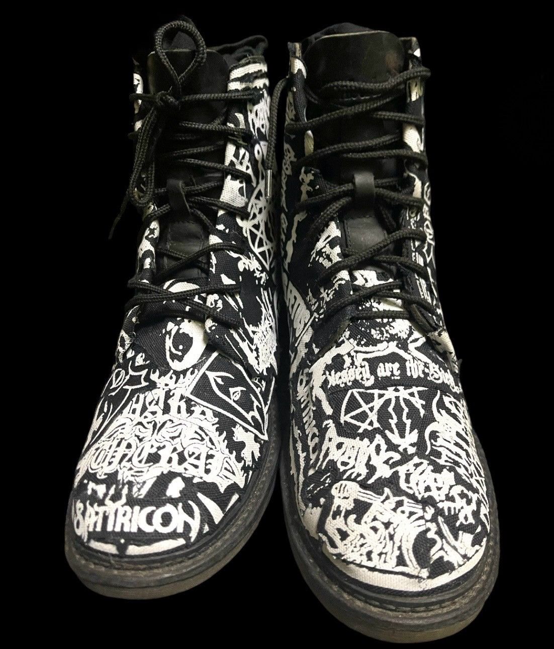 Designer × Other Custom Made Heavy Metal Boots Size US 8 / EU 41 - 9 Thumbnail