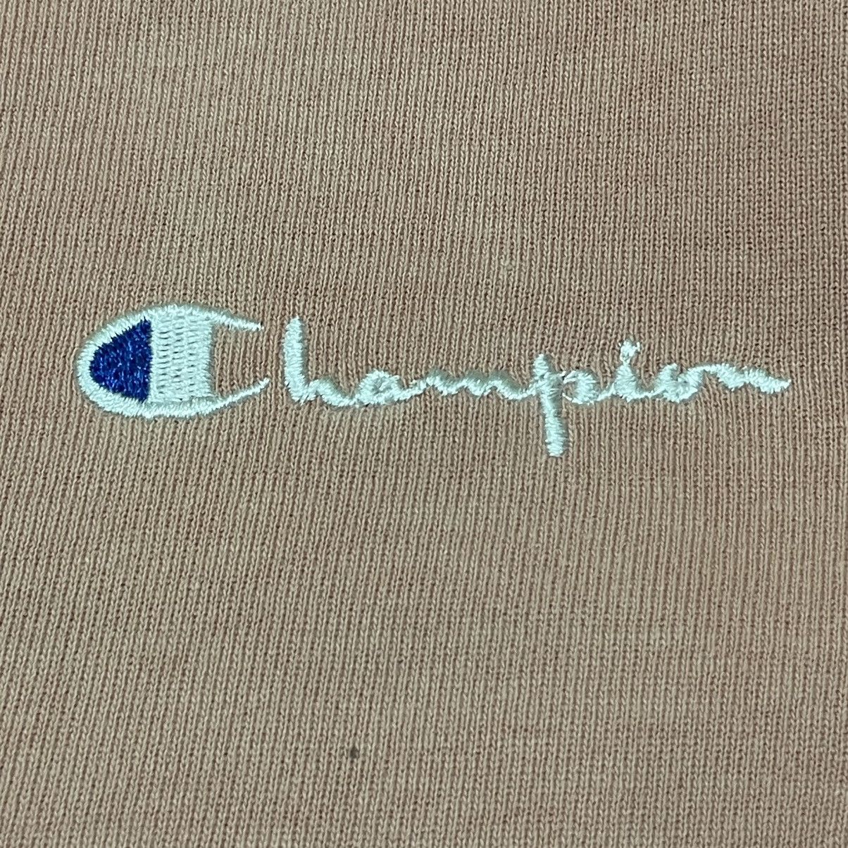 Champion Champion Script Logo Embroidered Crewneck Distressed Faded Size US M / EU 48-50 / 2 - 5 Thumbnail