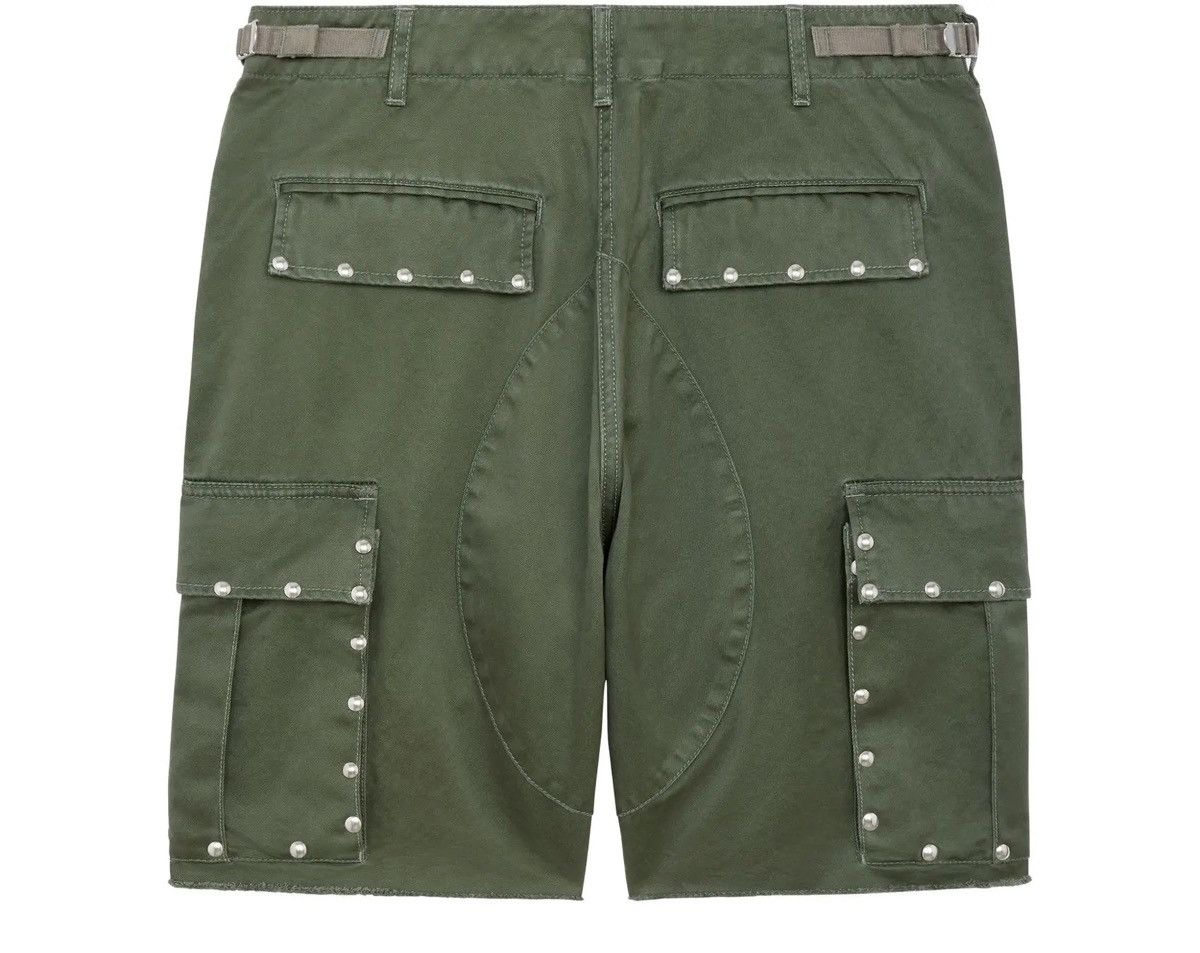 Celine × Hedi Slimane $1.2k SS22 Celine studded raw hem cargo shorts 48 Hedi Size US 30 / EU 46 - 18 Thumbnail