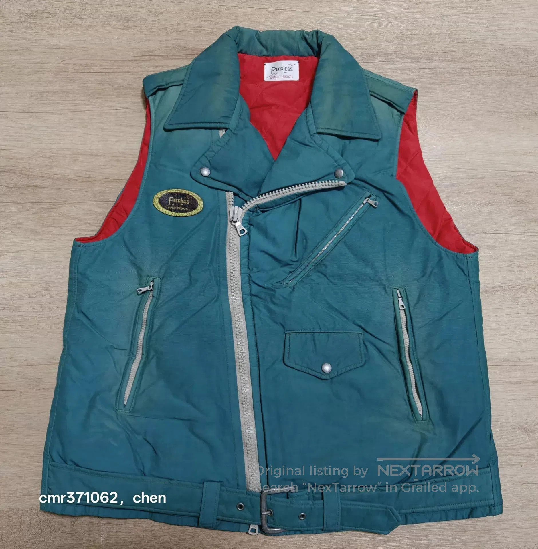 Visvim Green Quilted Moto Vest Size S. Size US S / EU 44-46 / 1 - 1 Thumbnail