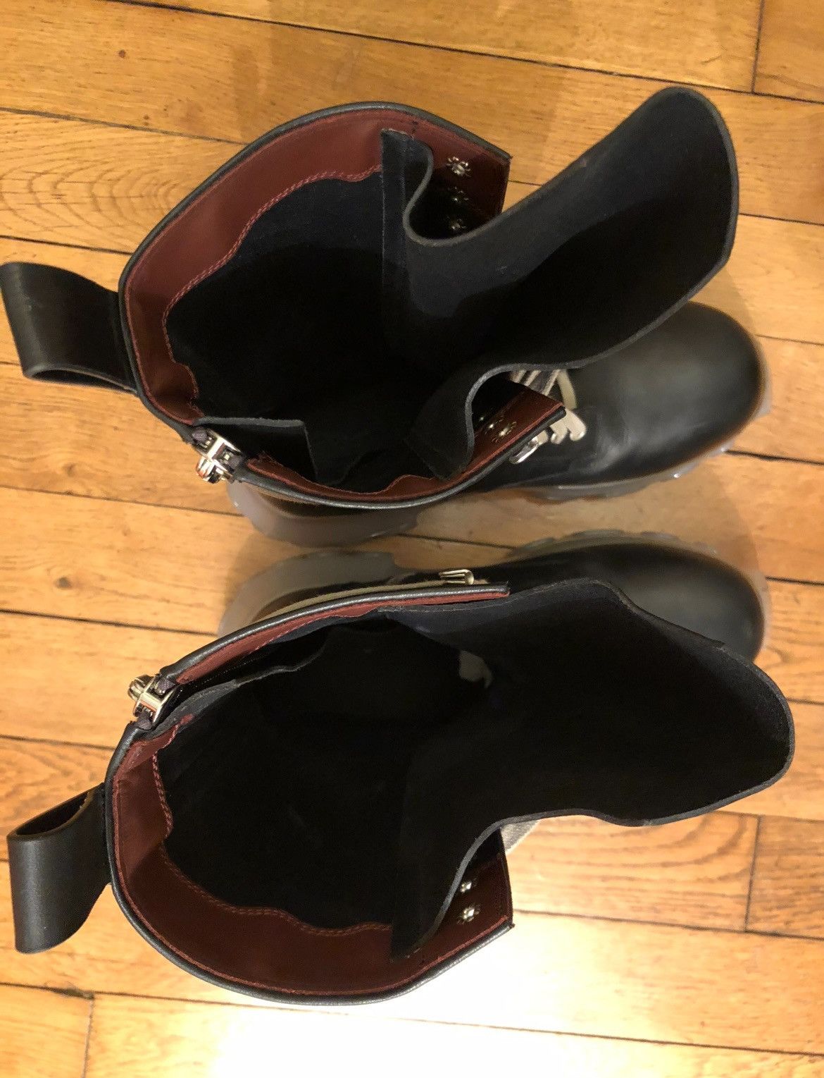 Rick Owens Mega Lace Bozo Tractor Boot Clear Sole New+Receipt Size US 10 / EU 43 - 5 Thumbnail