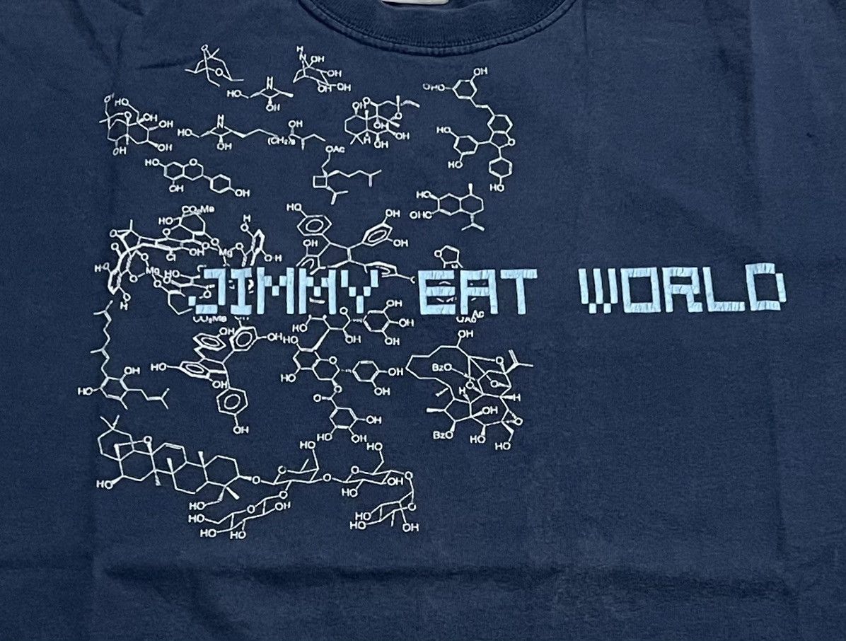 Band Tees Vtg Jimmy Eat World Shirt (2004) Size US M / EU 48-50 / 2 - 5 Thumbnail