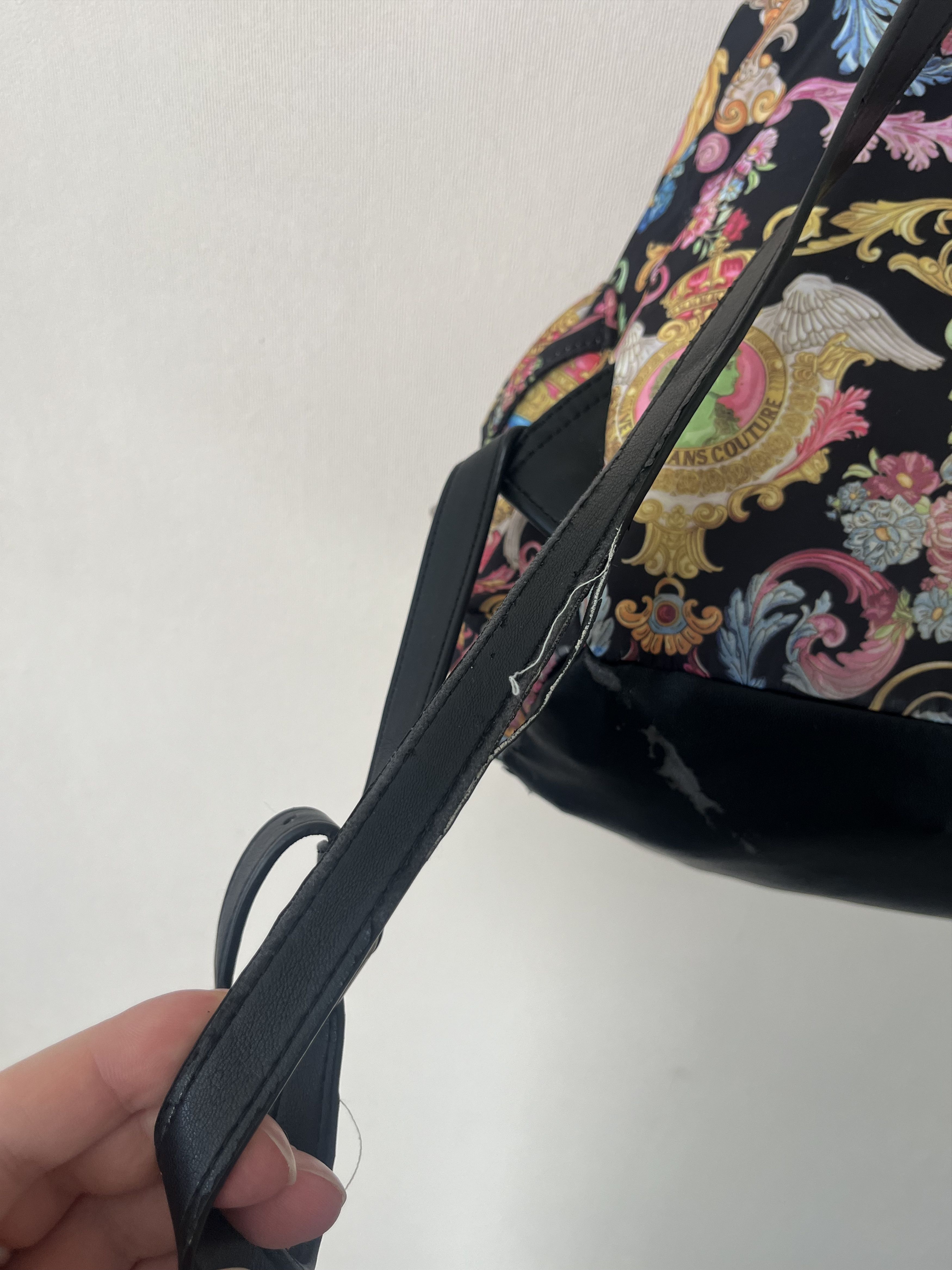 Versace Jeans Couture VERSACE JEANS COUTURE Flap Backpack Multicolor Logo Size ONE SIZE - 8 Thumbnail