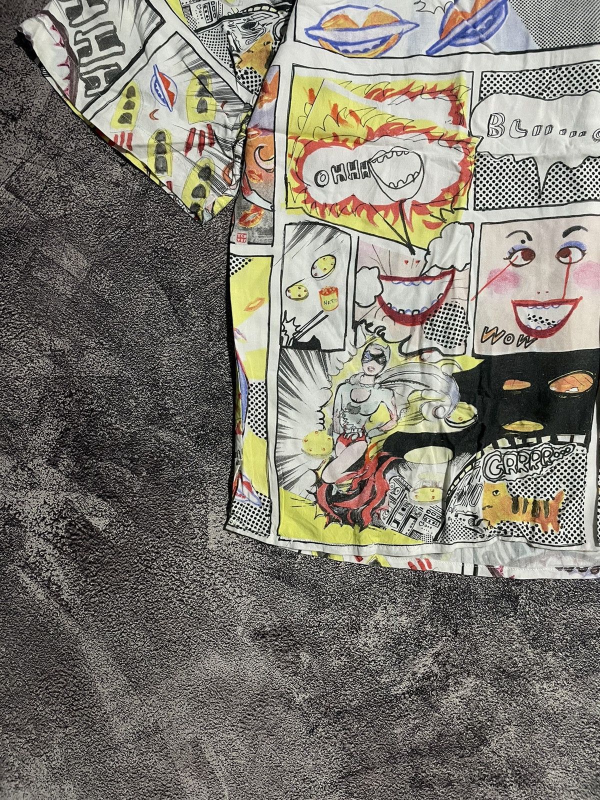 Tsumori Chisato Tsumori Chisato x Niko And Open Collar Comic Pattern Size US L / EU 52-54 / 3 - 5 Thumbnail