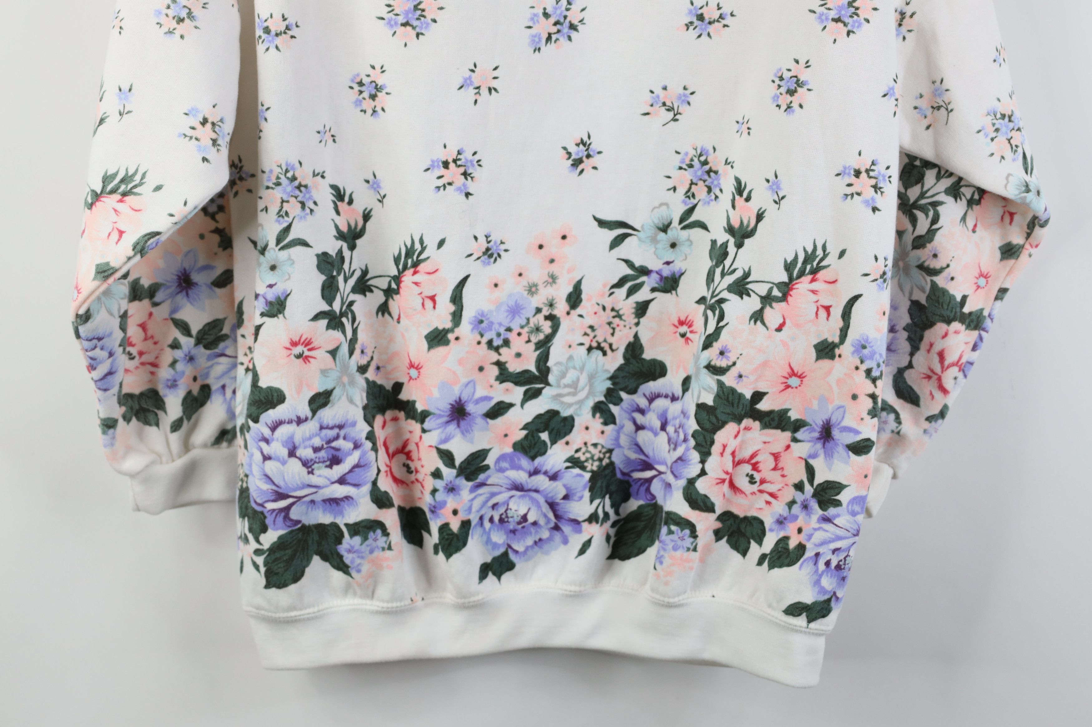 Vintage Vintage 90s Streetwear All Over Print Crewneck Sweatshirt Size L / US 10 / IT 46 - 11 Thumbnail