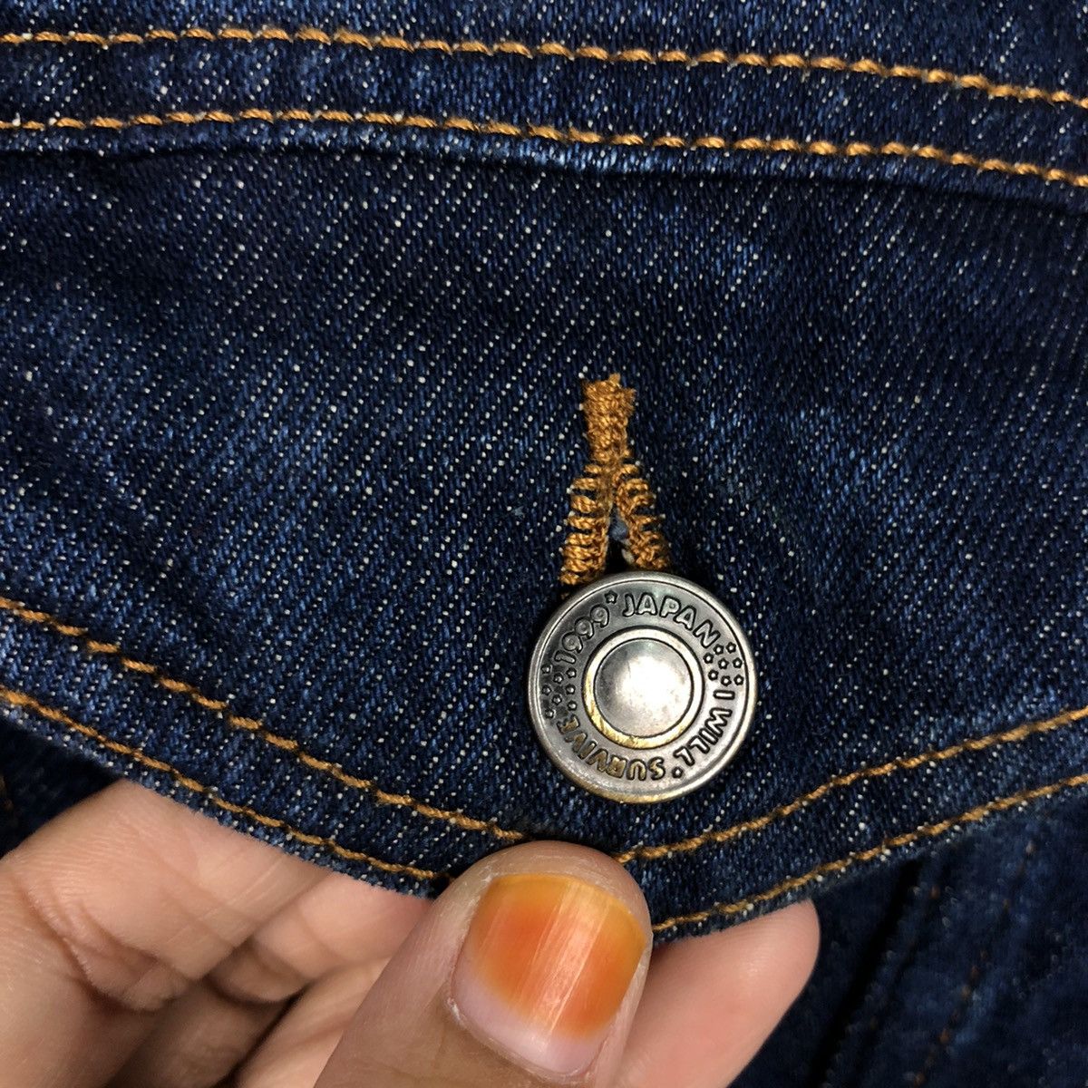 Japanese Brand 📌Vintage Denim Trucker Jacket ILLS Japan Issey Miyake Size US L / EU 52-54 / 3 - 18 Thumbnail