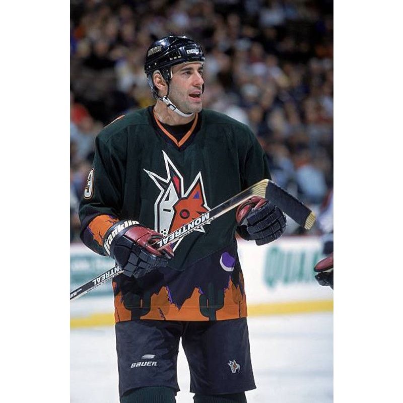 Starter Phoenix Coyotes 90s jersey PEYOTE Desert Alt NHL hockey vtg Size US L / EU 52-54 / 3 - 5 Thumbnail