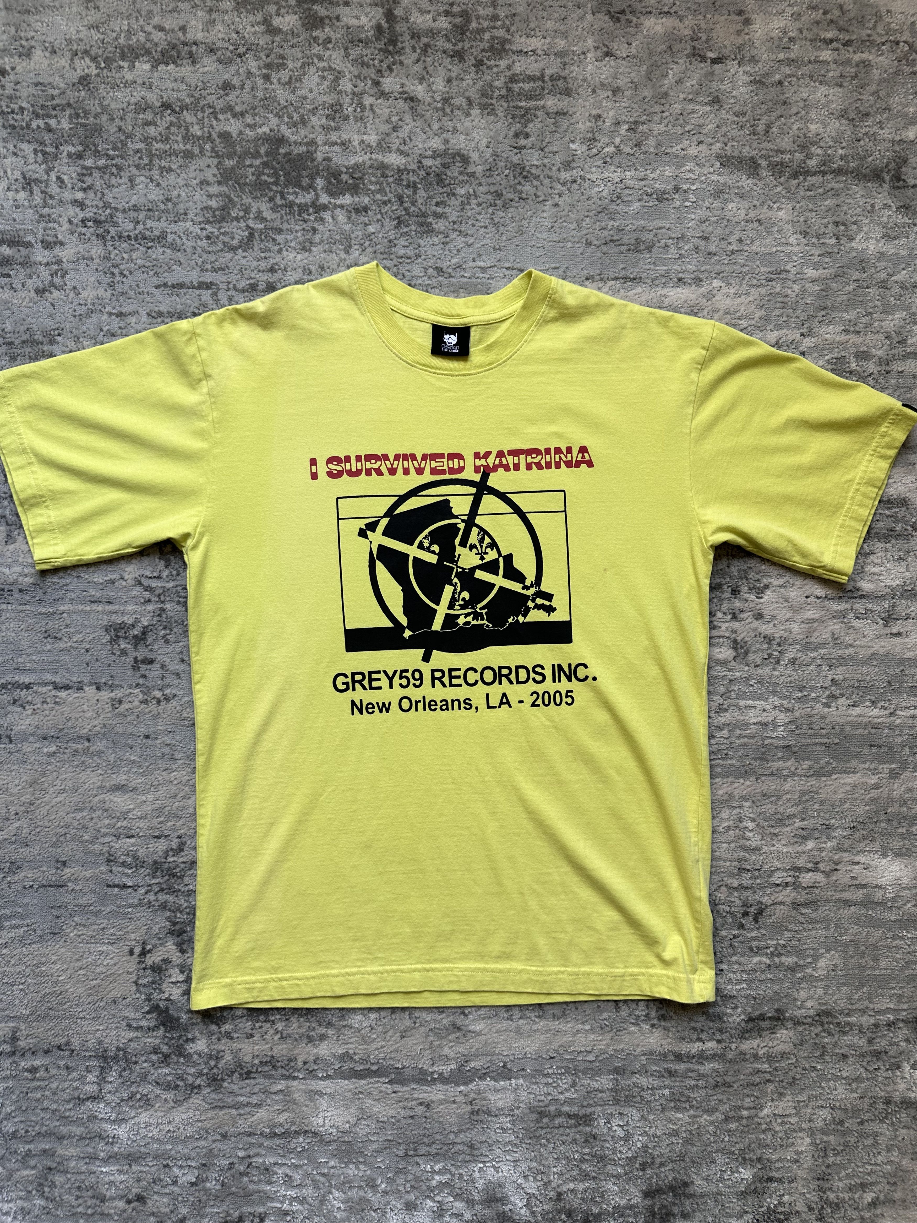 G59 Records G59 Records I survived katrina t shirt Size US L / EU 52-54 / 3 - 1 Thumbnail