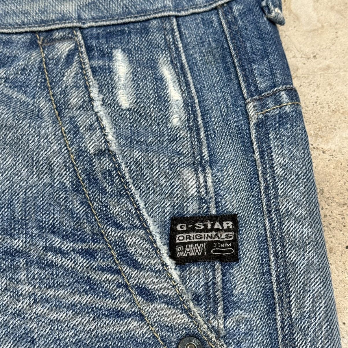 G-Star G-Star Raw Two Tone Defect Look Denim Pants Size 24" / US 00 / IT 34 - 9 Thumbnail