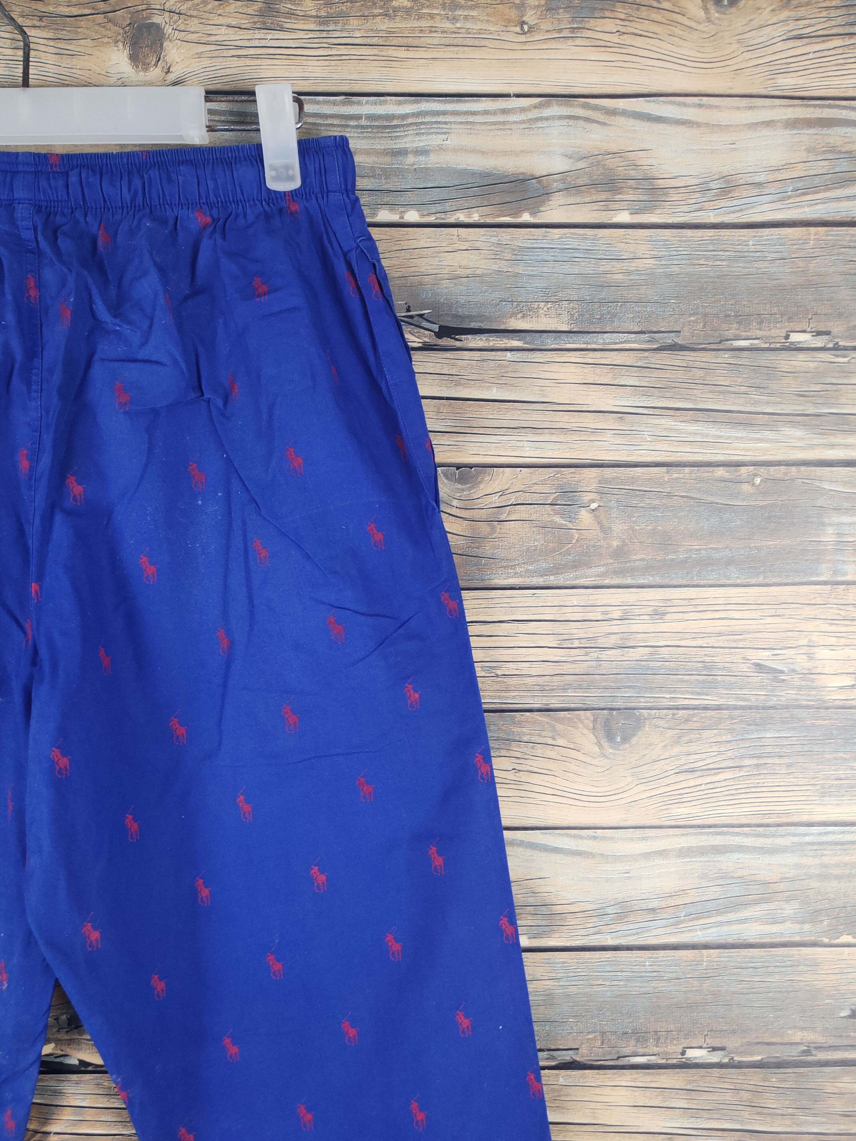 Polo Ralph Lauren DL Polo Ralph Lauren Blue Sleep Pants #46-014 Size US 28 / EU 44 - 10 Thumbnail