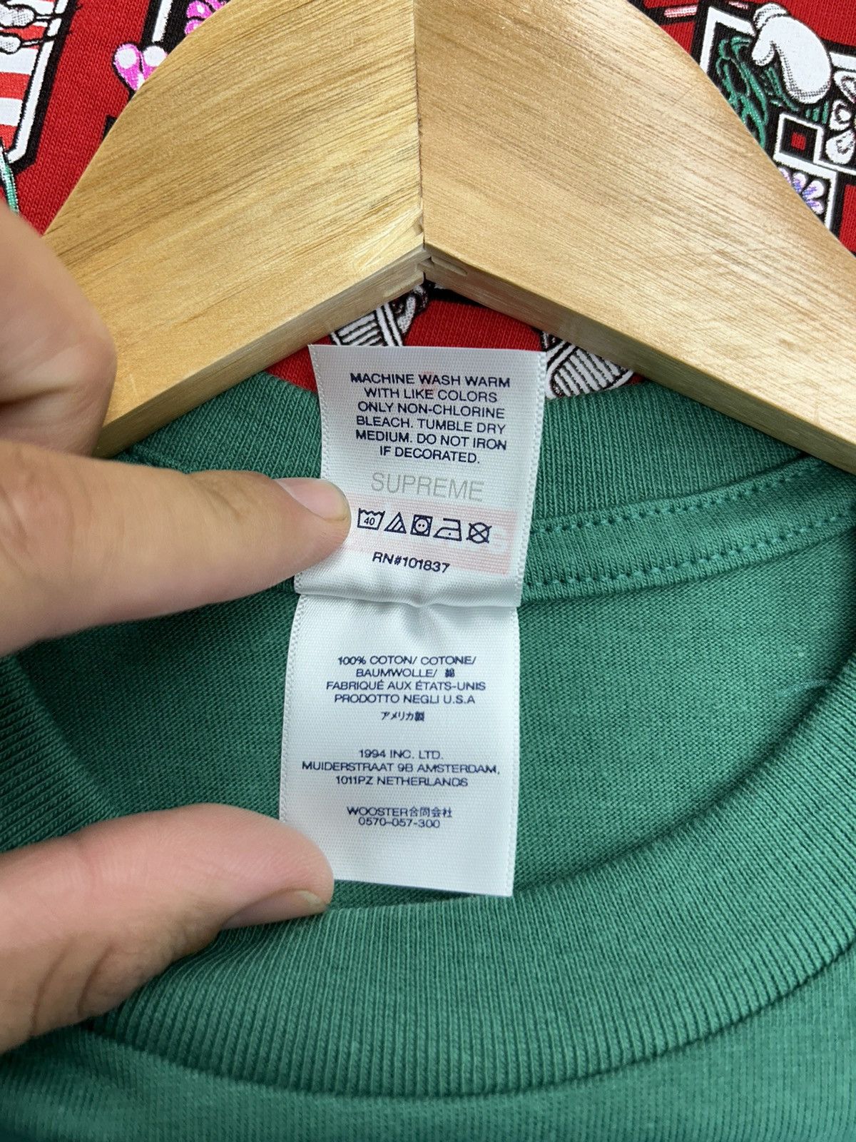 Supreme Supreme “Reverse” T-shirt Size US S / EU 44-46 / 1 - 5 Thumbnail