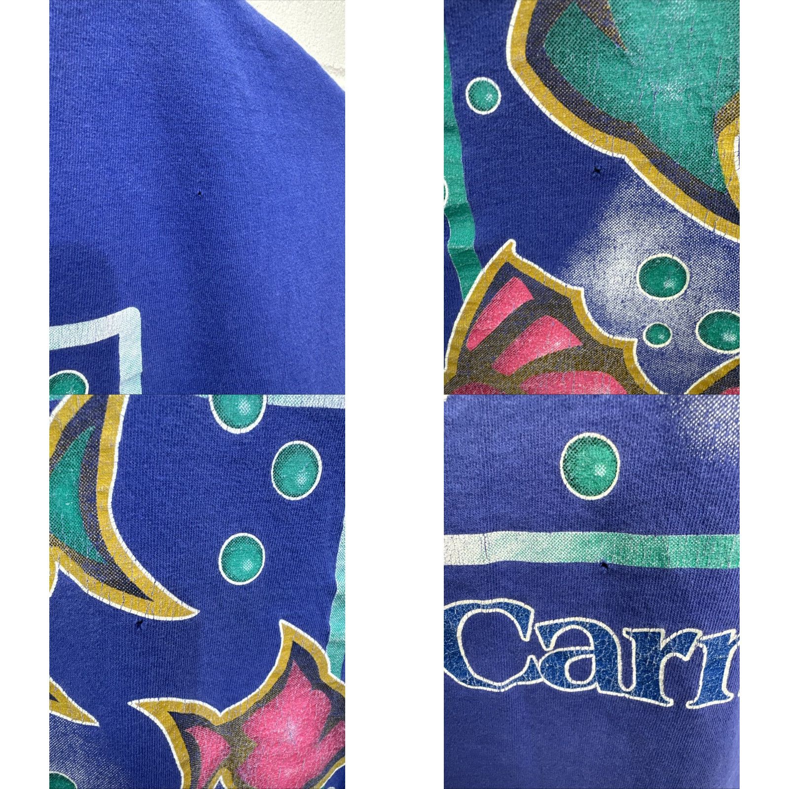 Vintage VINTAGE Carnival Cruise T-Shirt Men XL Cotton Graphic Print 90s Fish Beach Summer Size US XL / EU 56 / 4 - 8 Thumbnail