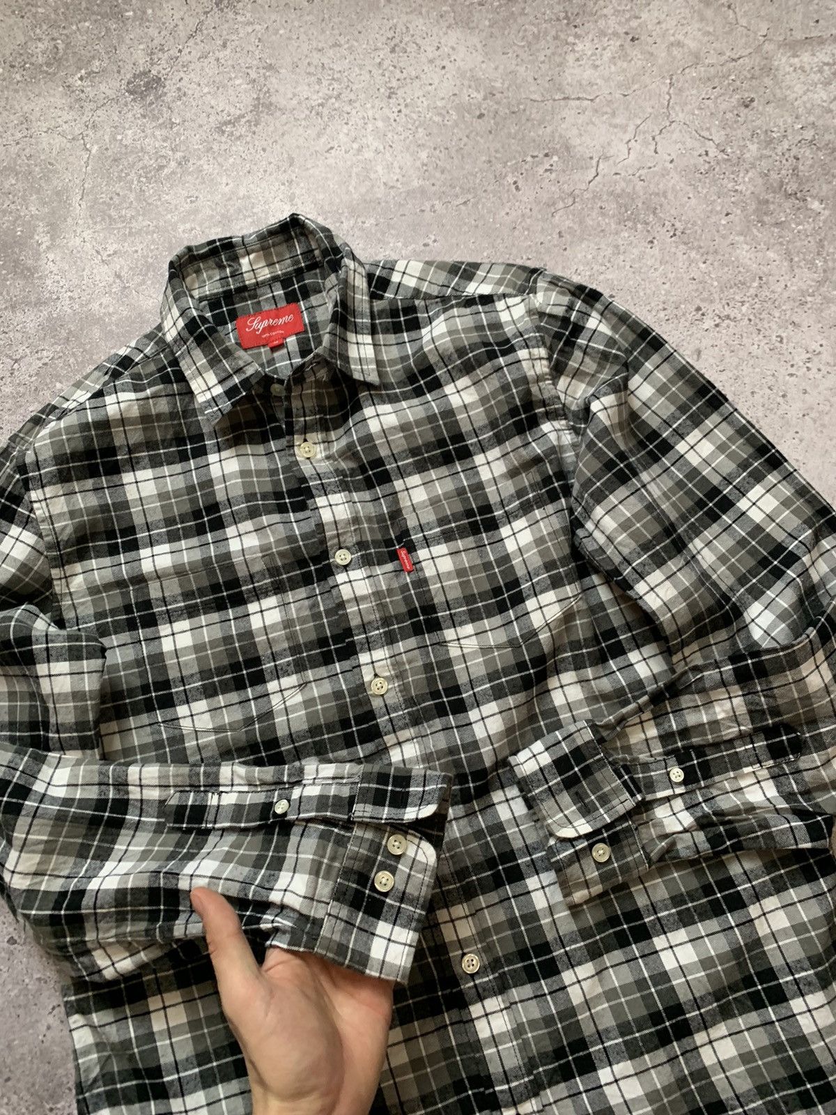 Supreme Supreme flannel shirt Size US M / EU 48-50 / 2 - 5 Thumbnail
