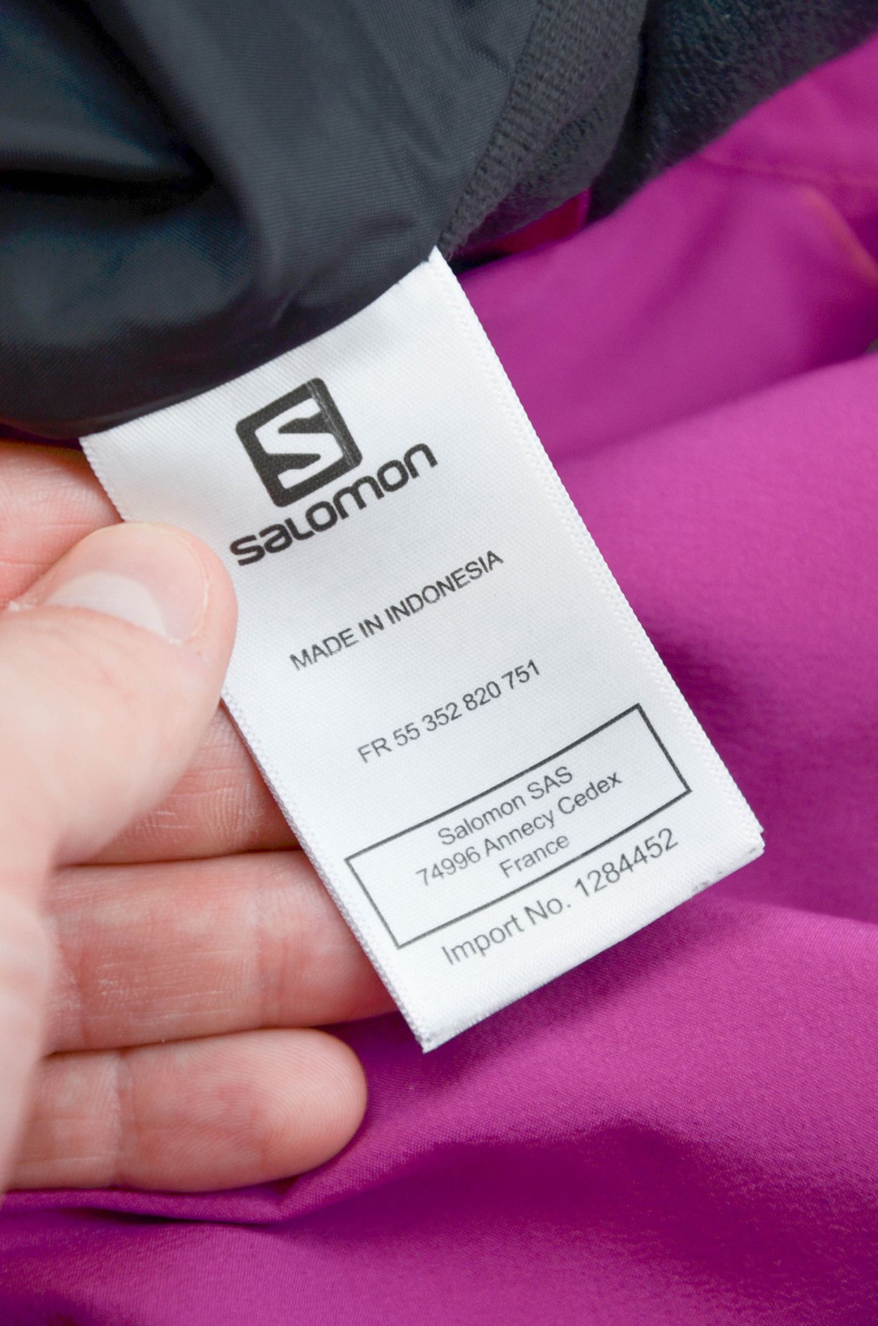 Salomon Salomon ClimaPro Ski Pants Magenta Waterproof Snow - Size S Size 30" / US 8 / IT 44 - 9 Thumbnail