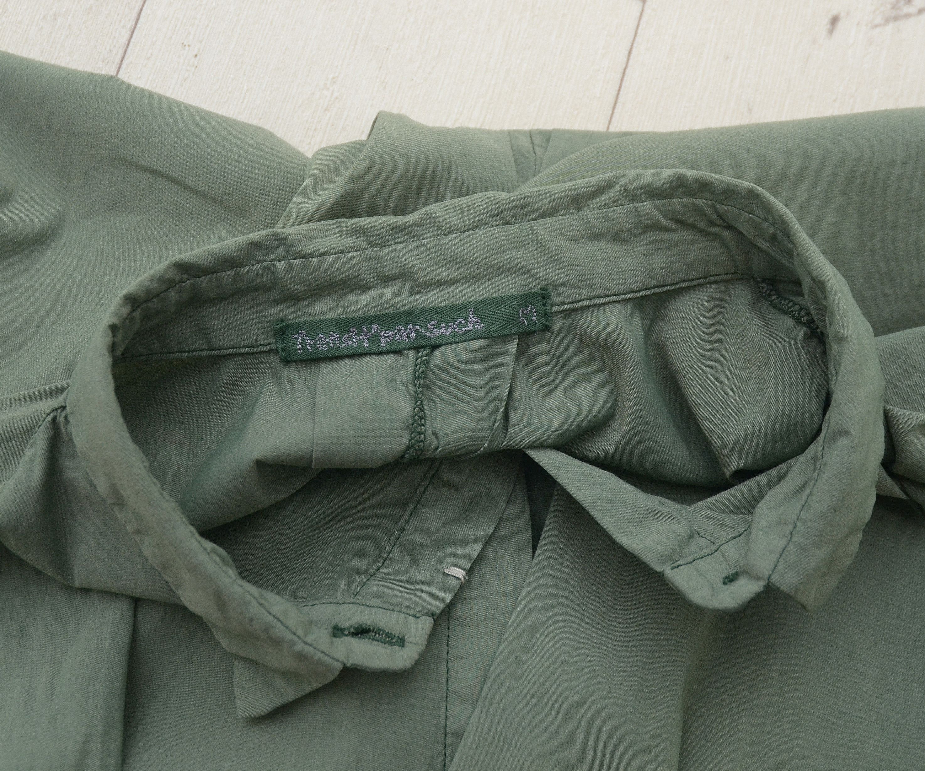 Transit × Transit Uomo Khaki Transit Par Such Shirt Dress Avant Garde grotesqu Y2K Size M / US 6-8 / IT 42-44 - 8 Thumbnail