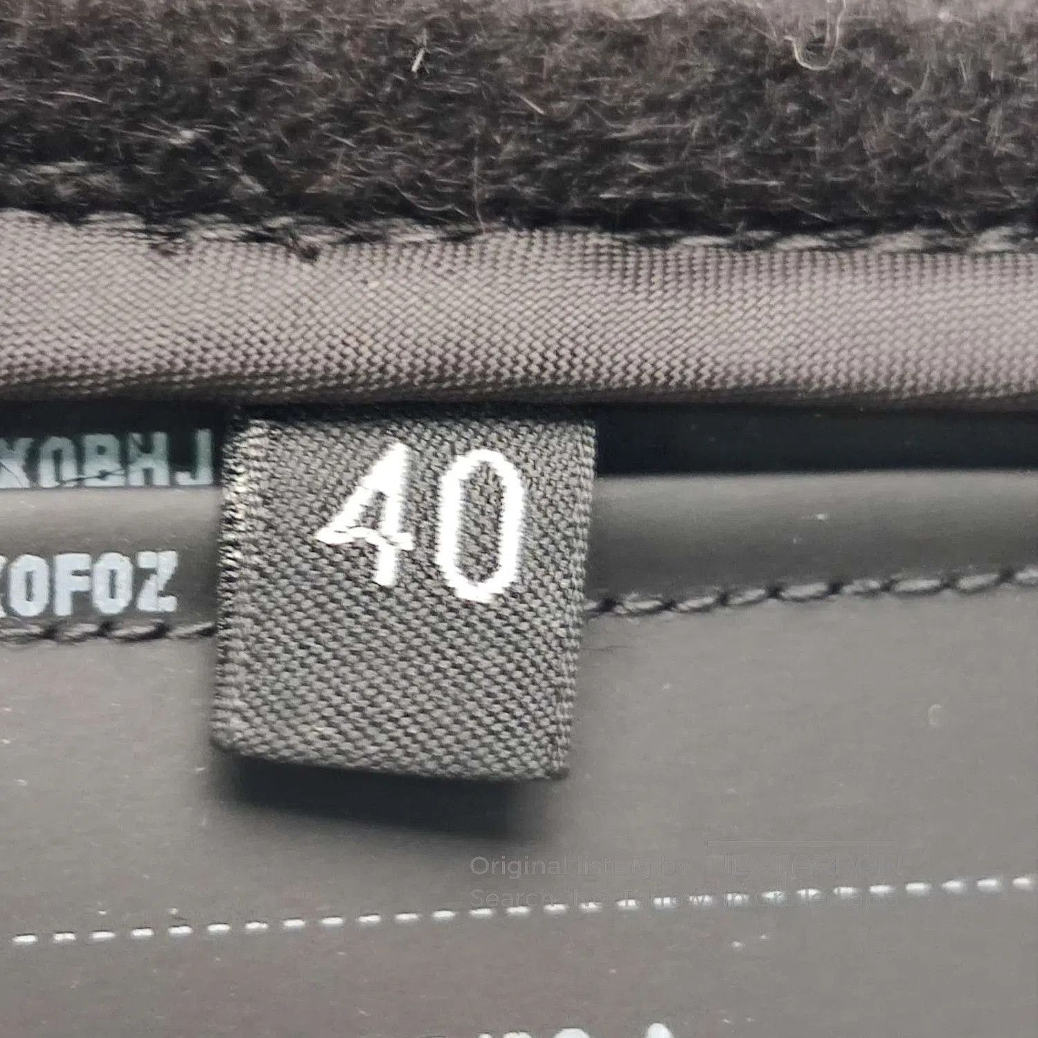 Prada Prada Black Wool Blend V. Size 39" - 2 Thumbnail