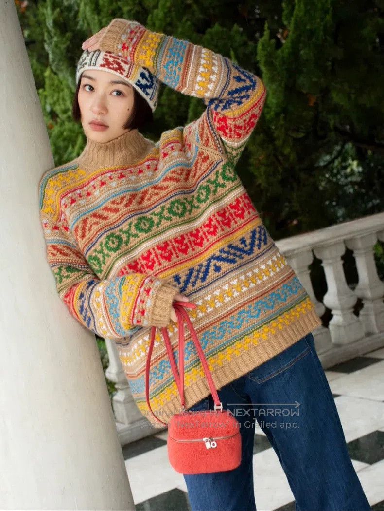 Loro Piana Loro Piana Holiday series limited edition colorful cashmer Size XS / US 0-2 / IT 36-38 - 9 Thumbnail
