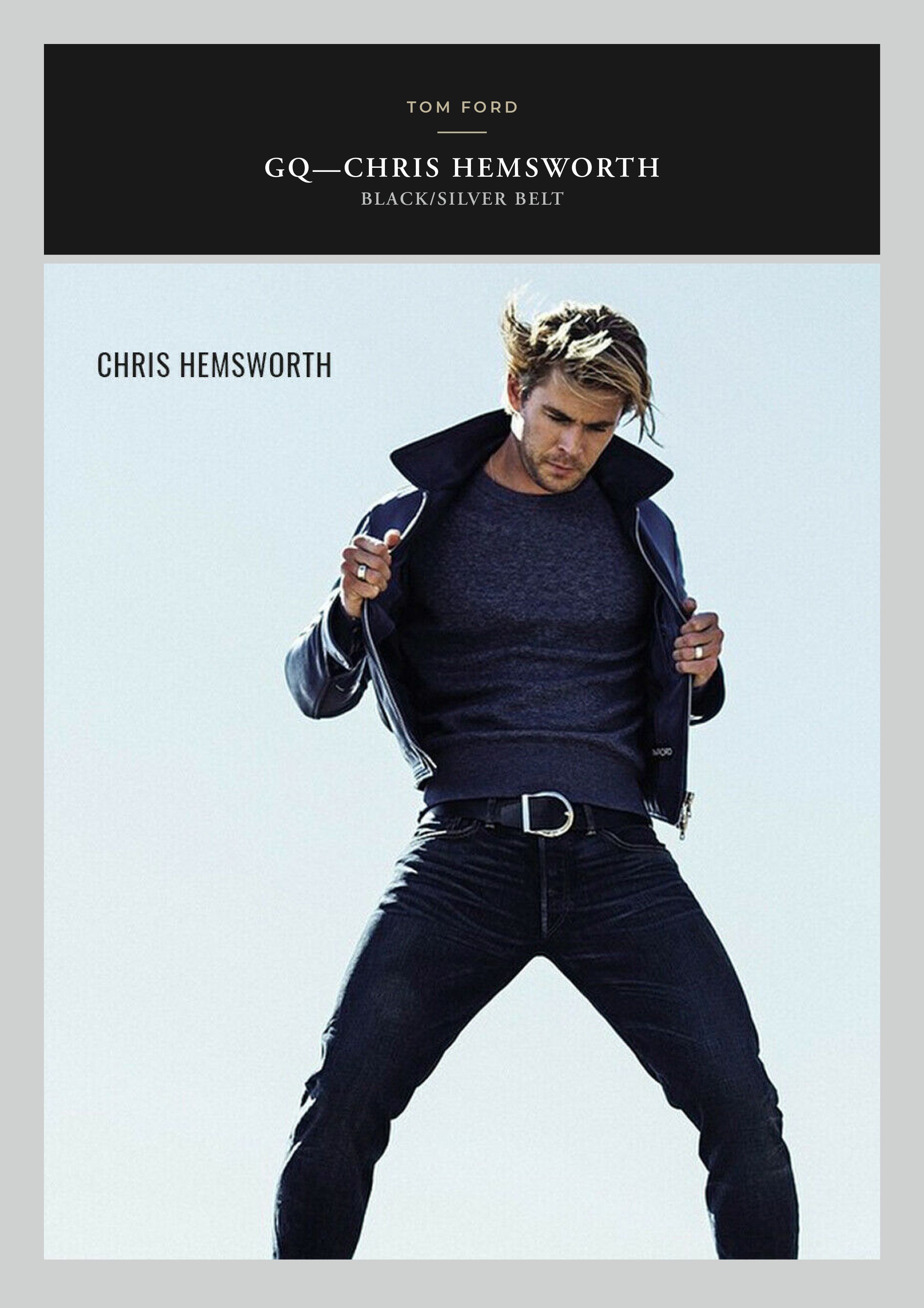 Ultimate $1,900 w/Tax TOM FORD Belt – Chris Hemsworth