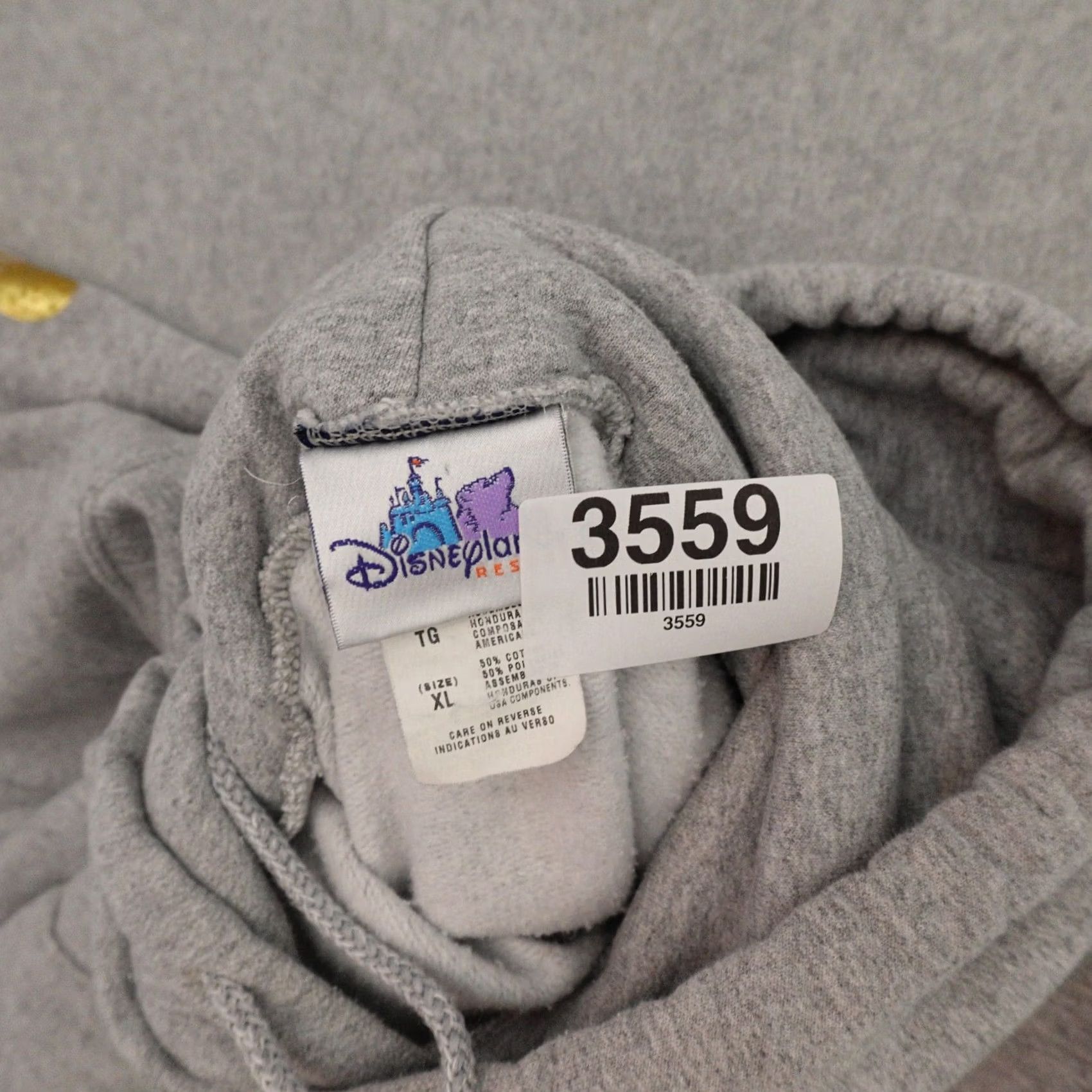 Disney Walt Disney World 50th Anniversary Disney XL Pullover Sweatshirt Gray Sweatshirt Mens XL 50th Anniversary Measures in Pictures Size US XL / EU 56 / 4 - 5 Thumbnail