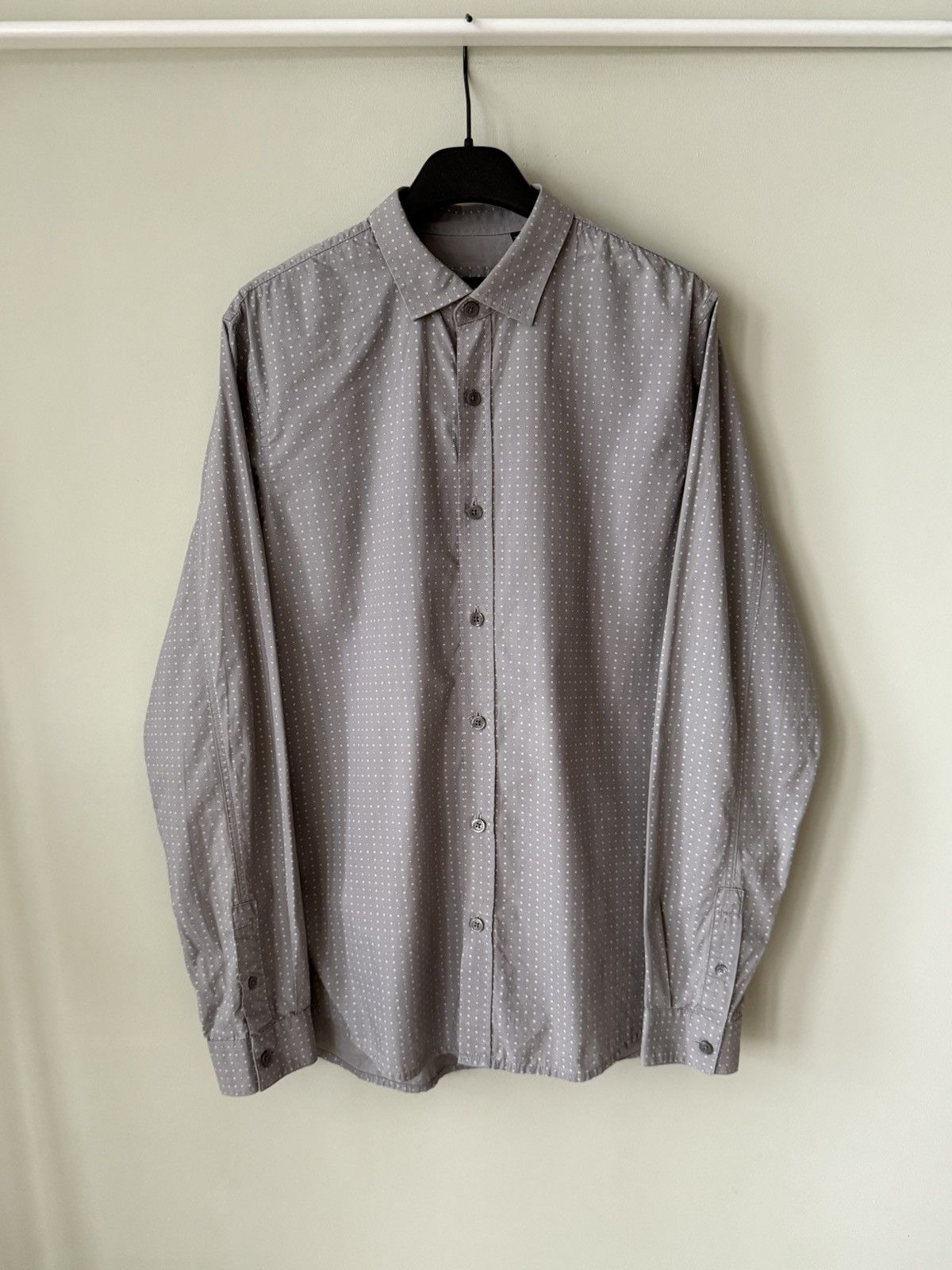 Armani Exchange Armani Exchange polkadot ls slim fit shirt Size US S / EU 44-46 / 1 - 1 Thumbnail