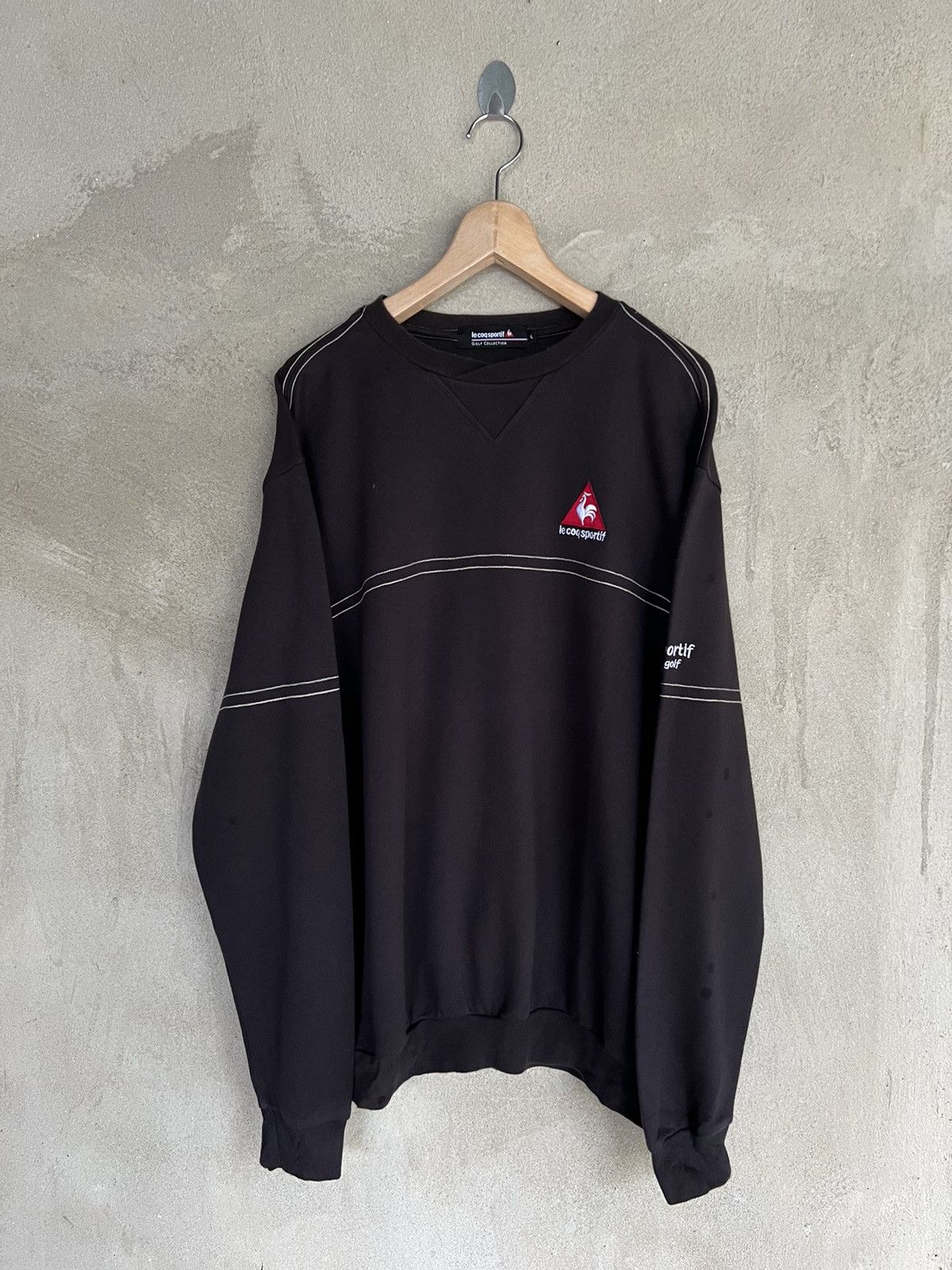 Le Coq Sportif Lecoqsportif Small Logo Sweatshirt Size US L / EU 52-54 / 3 - 2 Thumbnail