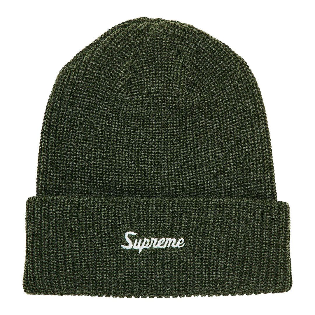Supreme Loose Gauge Beanie Pine Green Size ONE SIZE - 1 Preview