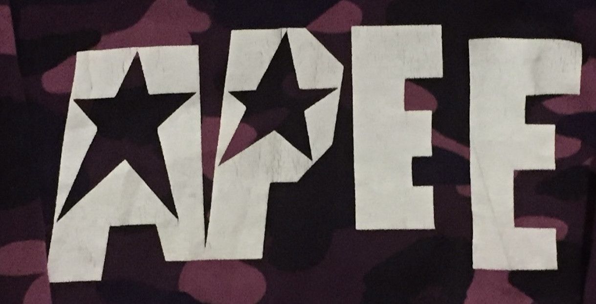 Bape Bape purple camo long sleeve tee shirt Size XS / US 0-2 / IT 36-38 - 3 Thumbnail