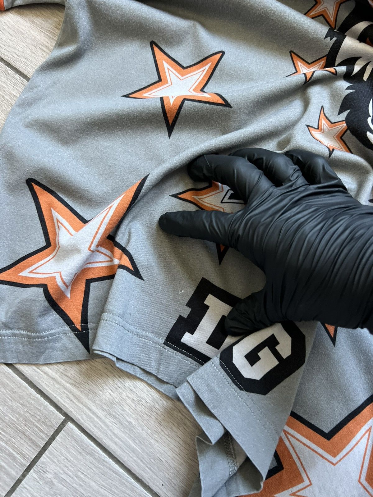 Dolce & Gabbana Dolce Gabbana Tiger Print Star Jersey Tee Hype Luxury Size US M / EU 48-50 / 2 - 9 Thumbnail