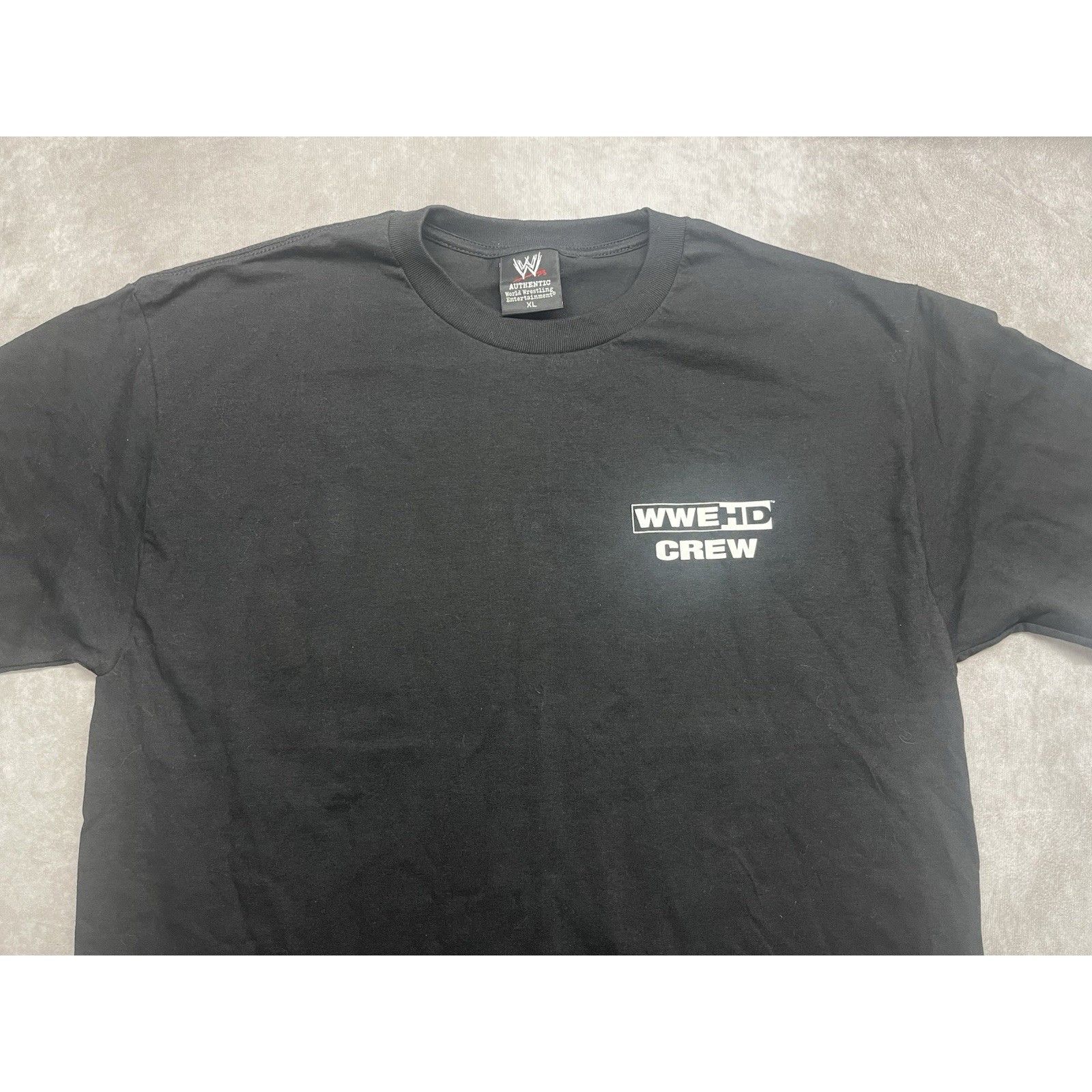 Gildan VTG WWE HD Crew Staff Issue Monday Raw Smackdown Fall Tour 2 Size US XL / EU 56 / 4 - 2 Thumbnail