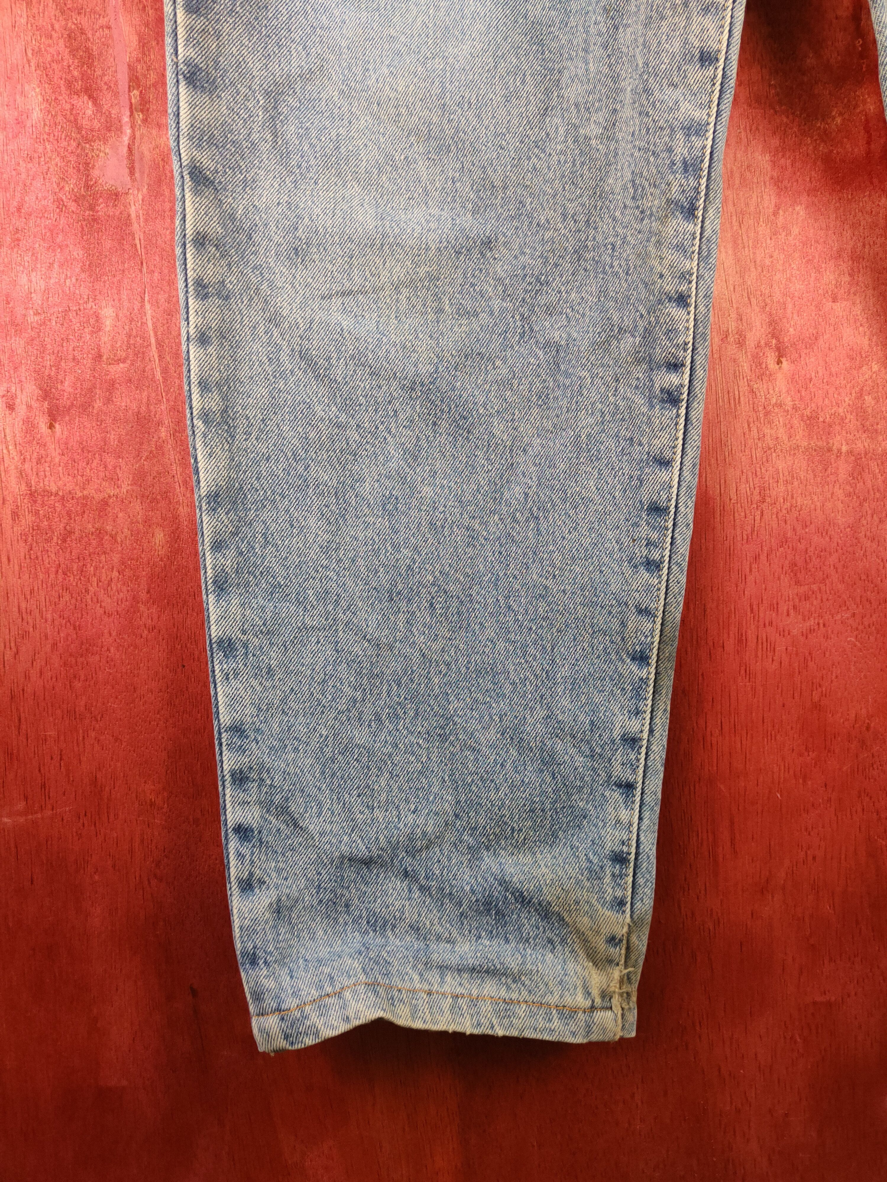 Japanese Brand VINTAGE wrangler Rusty Faded Blue Denim Jeans Pants N#S38 Size US 32 / EU 48 - 4 Thumbnail