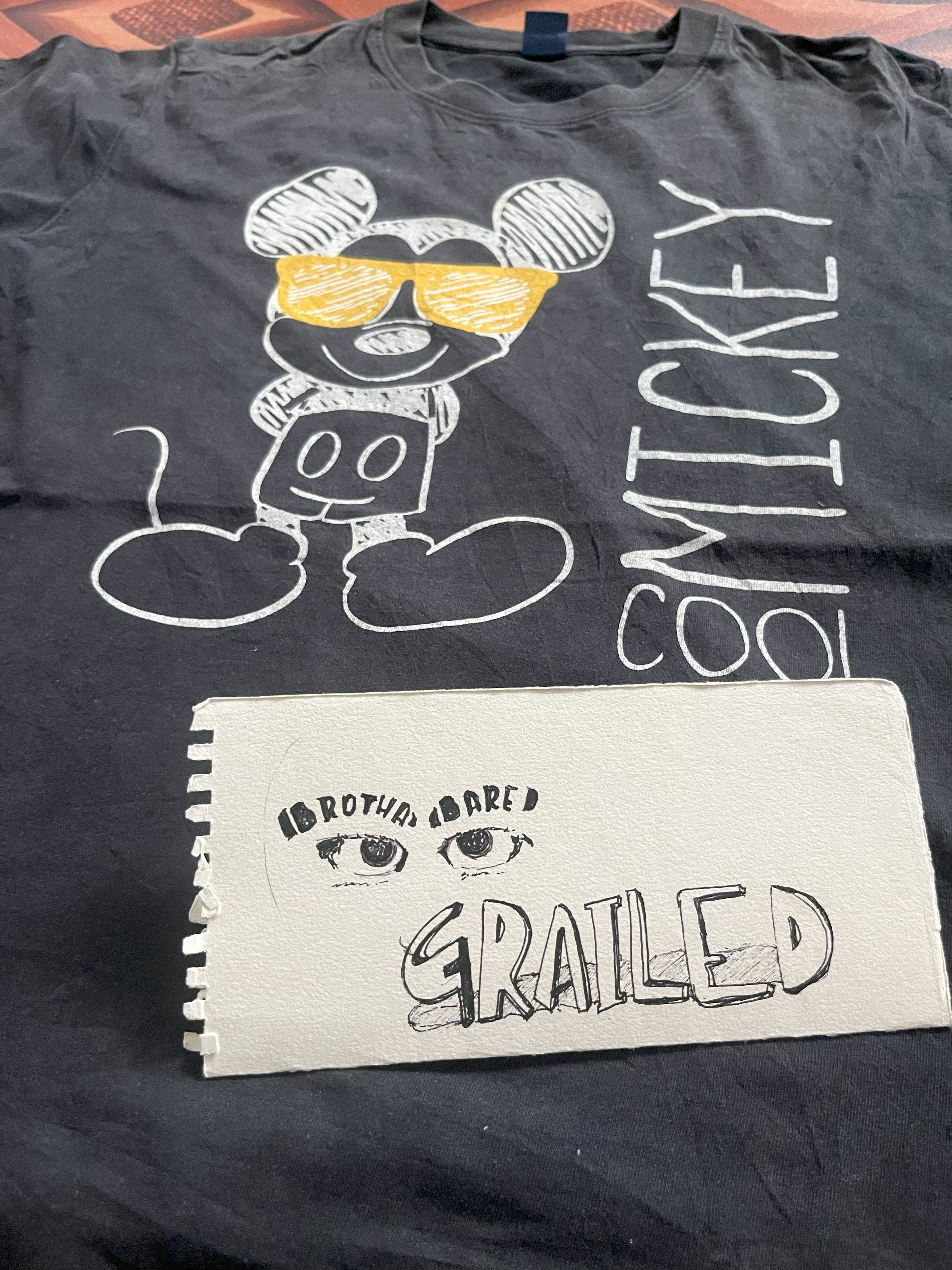 Disney Mickey Cool Tshirt Size US L / EU 52-54 / 3 - 3 Thumbnail