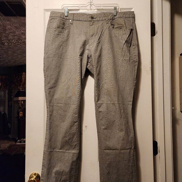 Kenneth Cole Kenneth Cole men's gray 98%cotton casual pants Size US 38 / EU 54 - 1 Thumbnail