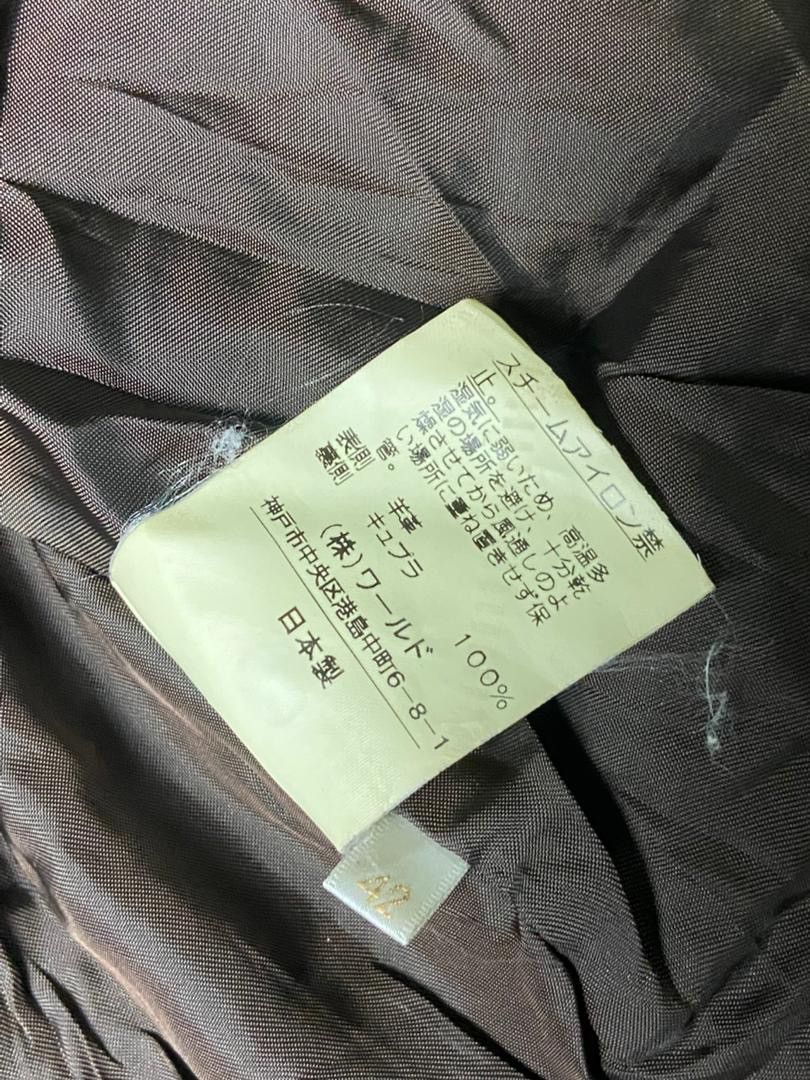 Japanese Brand DeDanae Japanese Brand Crop Leather Jacket (137) Size US XXS / EU 40 - 11 Thumbnail