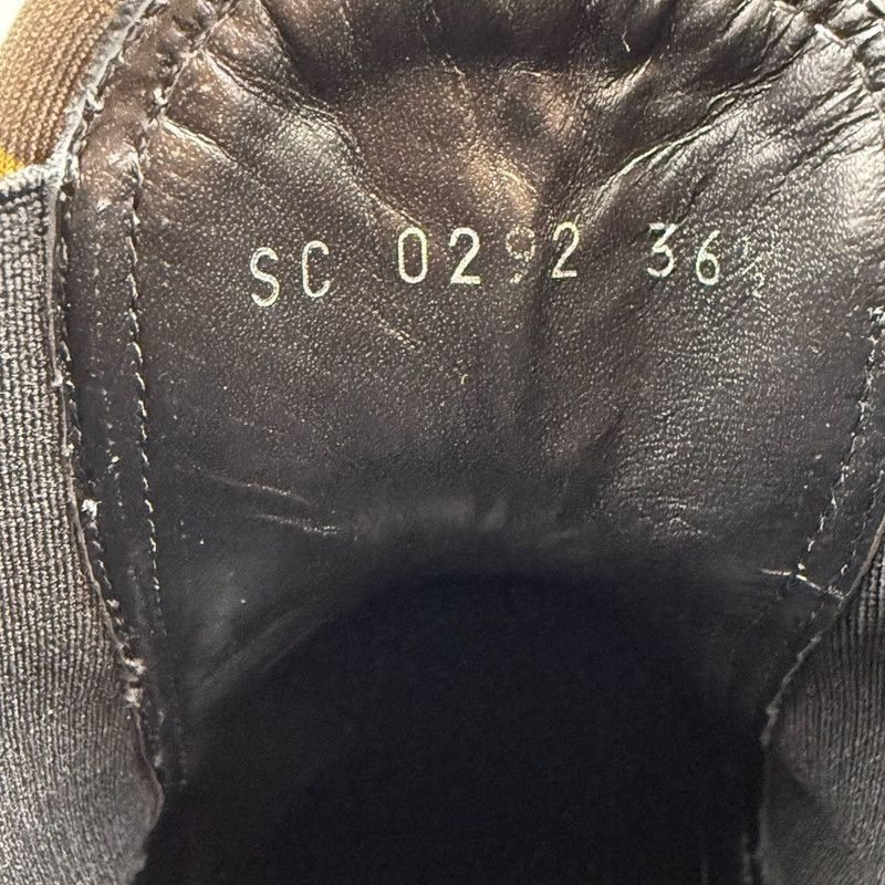 Louis Vuitton Louis Vuitton Black Leather Chelsea Boots for Women Size US 8 / IT 38 - 7 Thumbnail