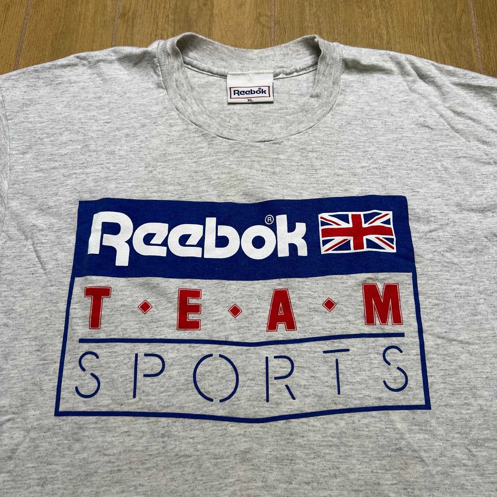 Reebok Vintage 90s Reebok Team Sports t-shirt logo Men Sz XL Size US XL / EU 56 / 4 - 2 Thumbnail