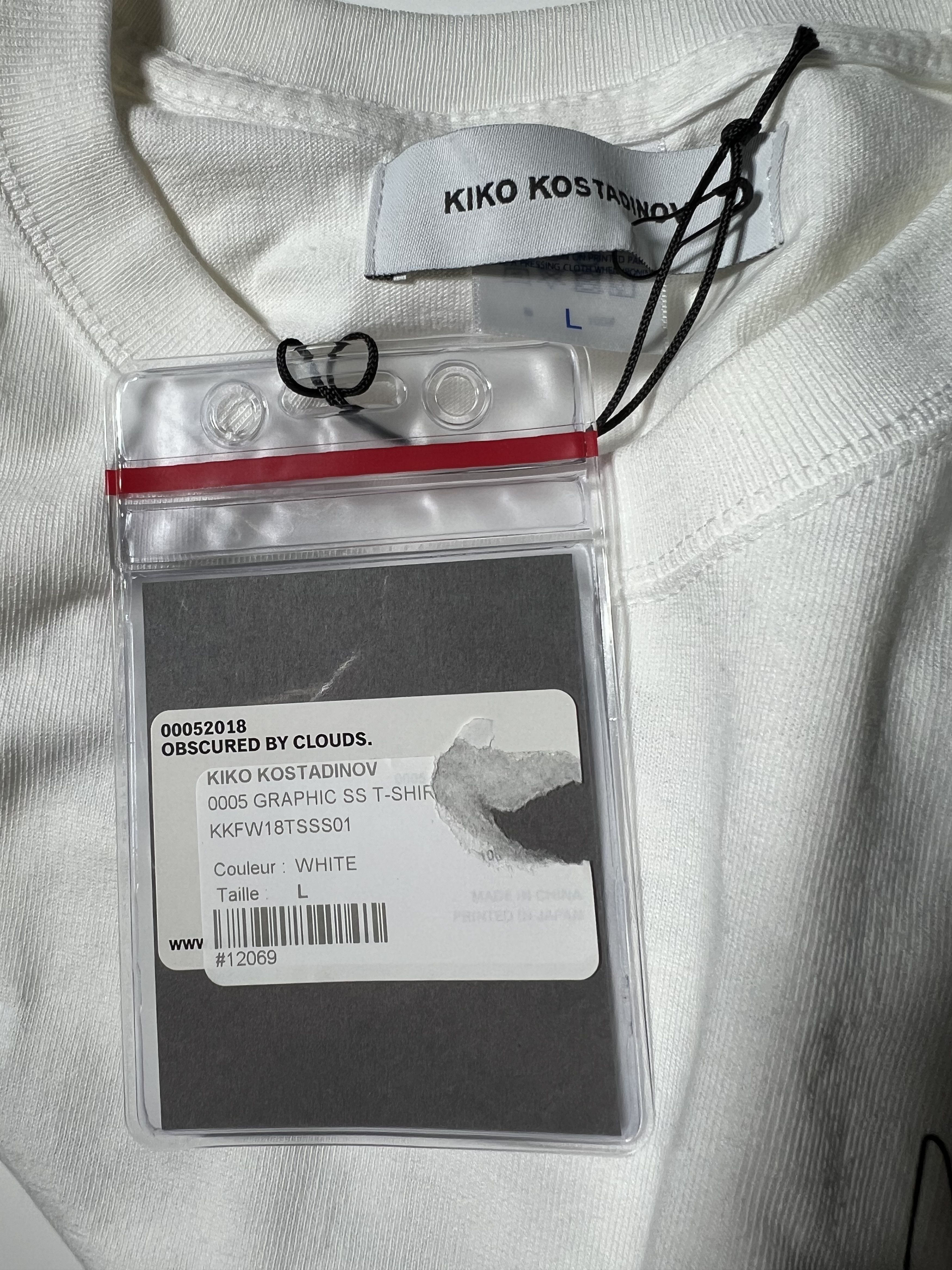 Kiko Kostadinov Kiko Kostadinov 00052018 T-Shirt Size US L / EU 52-54 / 3 - 7 Thumbnail