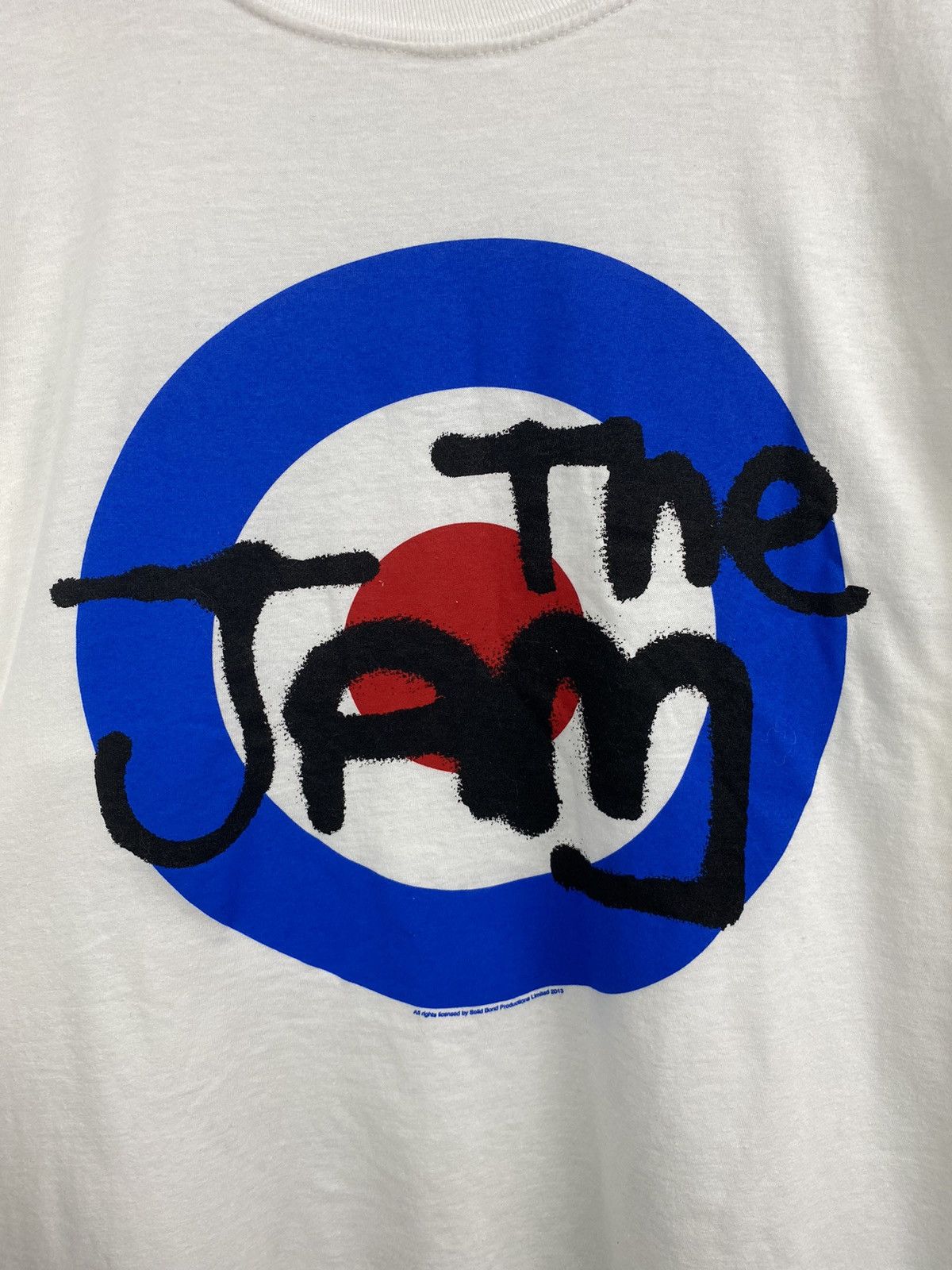 Gildan 🇬🇧 Vintage The Jam Band T-shirt Paul Weller Rare Retro 2013 Size US XL / EU 56 / 4 - 4 Thumbnail