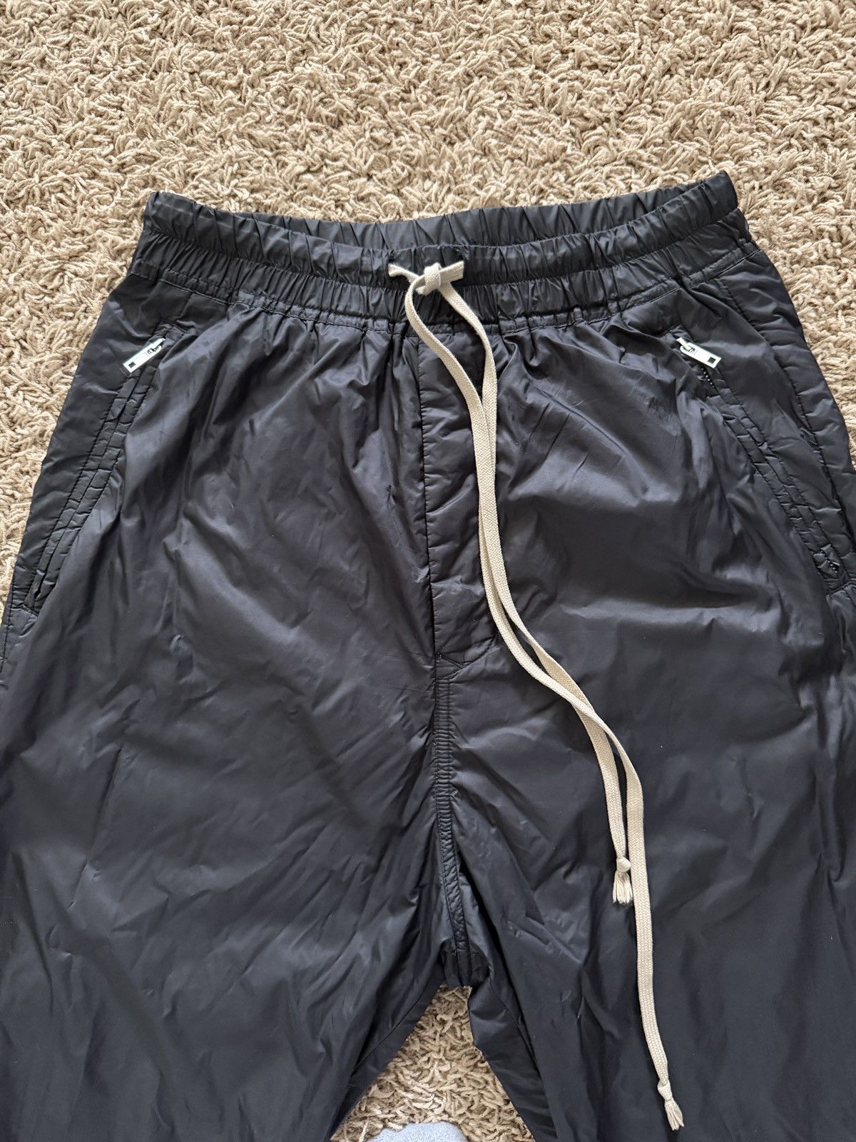 Rick Owens Rick Owens FW18 SISYPHUS Runway Zipper Nylon Track Pants Size US 32 / EU 48 - 2 Thumbnail