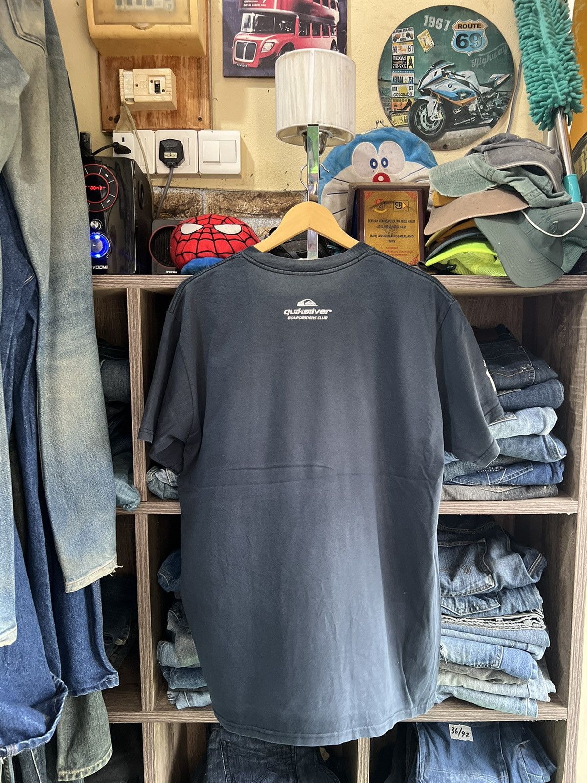 Quiksilver 🔥Made in Usa Vintage Quiksilver NY Tee Size US L / EU 52-54 / 3 - 3 Thumbnail