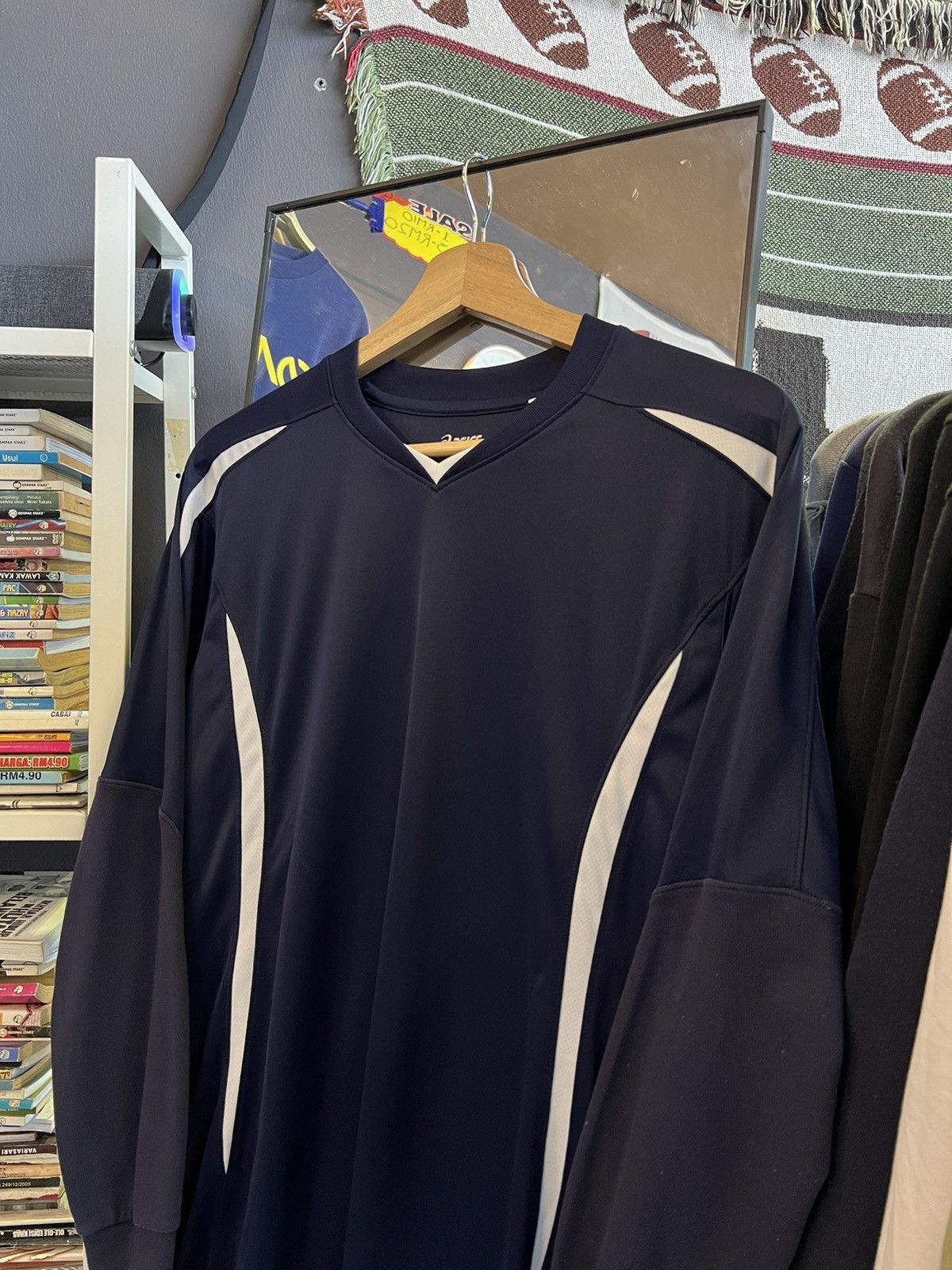 Asics × Vintage Asics Longsleeves Jersey Size US M / EU 48-50 / 2 - 4 Thumbnail