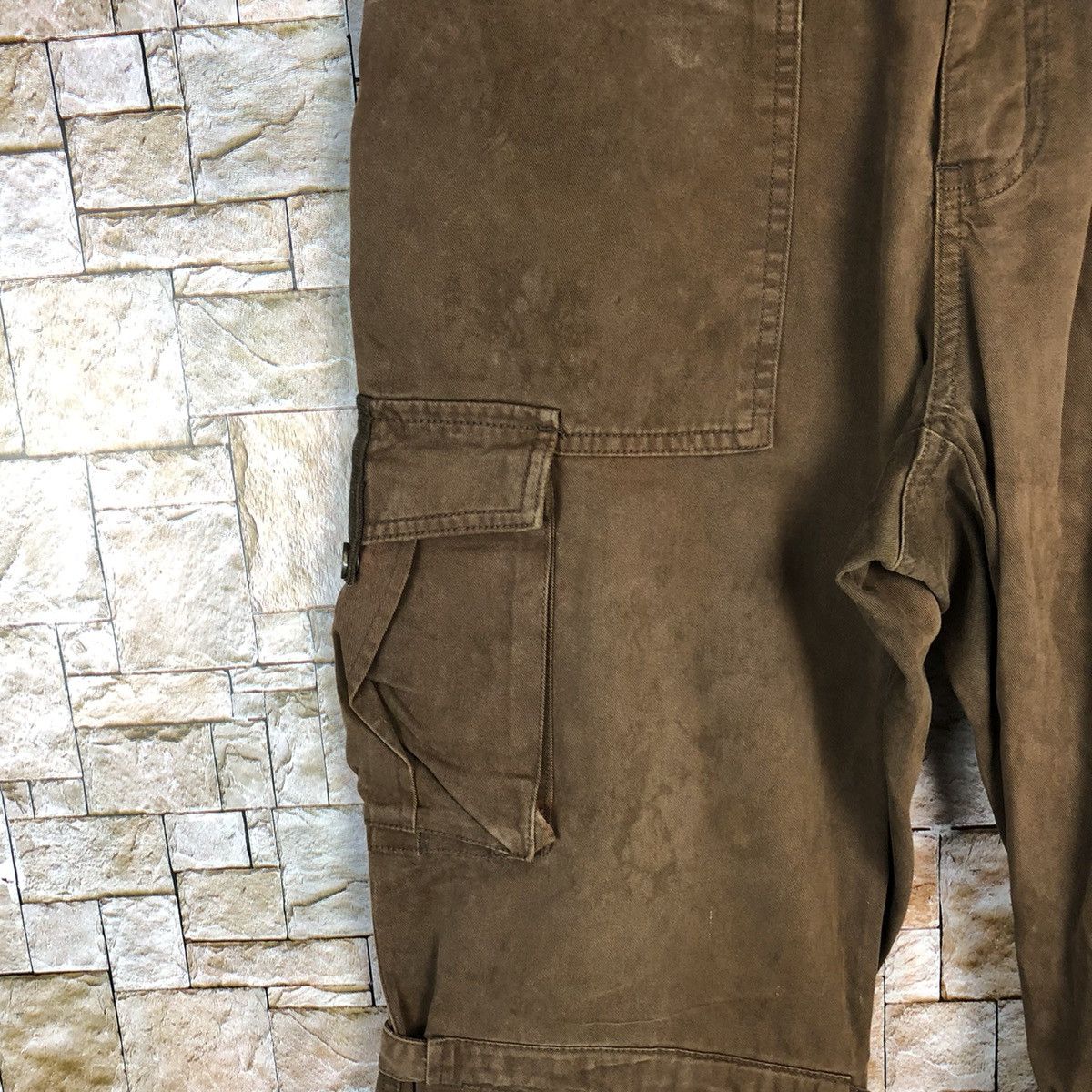 Japanese Brand O.N.G Jeans utility tactical Cargo Multipocket Pants #A355 Size US 31 - 9 Thumbnail