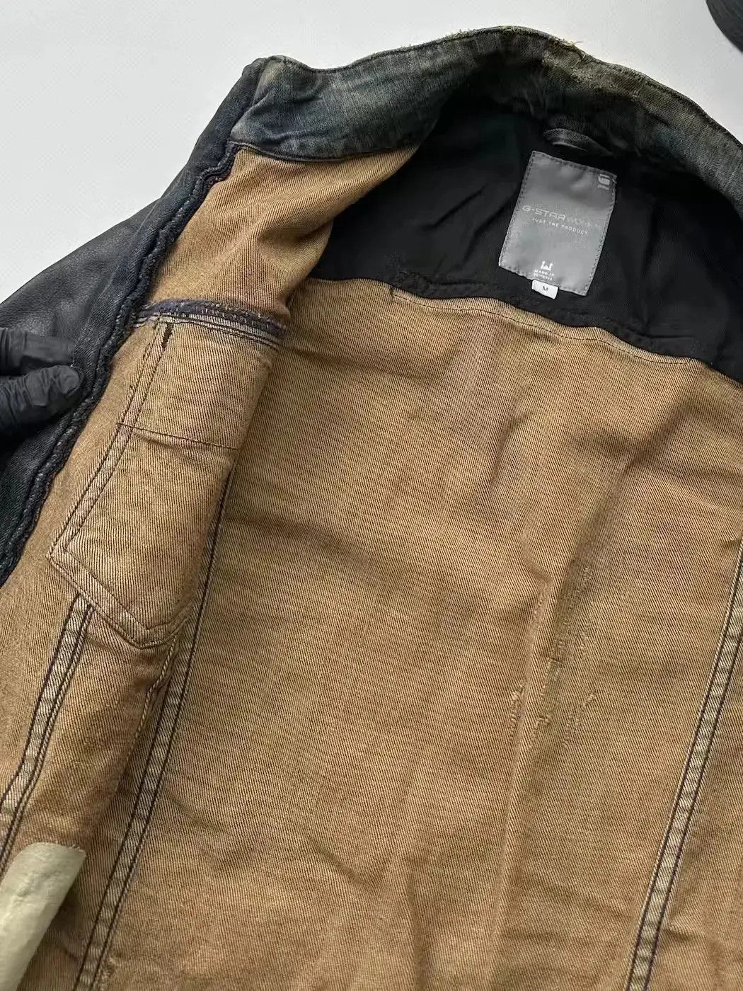 G-Star G-Star Vintage Faded Amazing Cropped Denim Jacket (3) Size S / US 4 / IT 40 - 4 Thumbnail