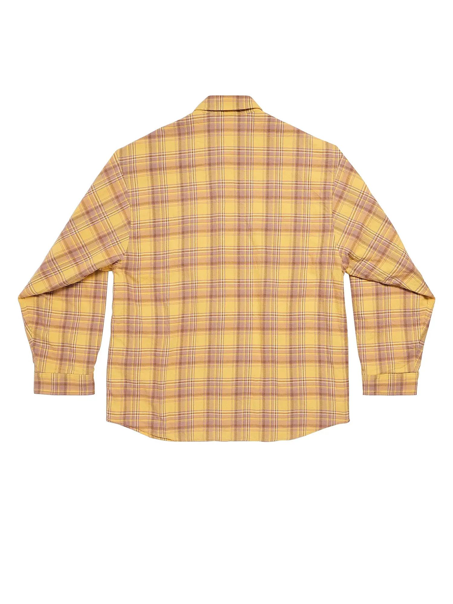 Balenciaga o1w1db10126 Lined Shirt Oversized in Multicolor Size US M / EU 48-50 / 2 - 2 Thumbnail
