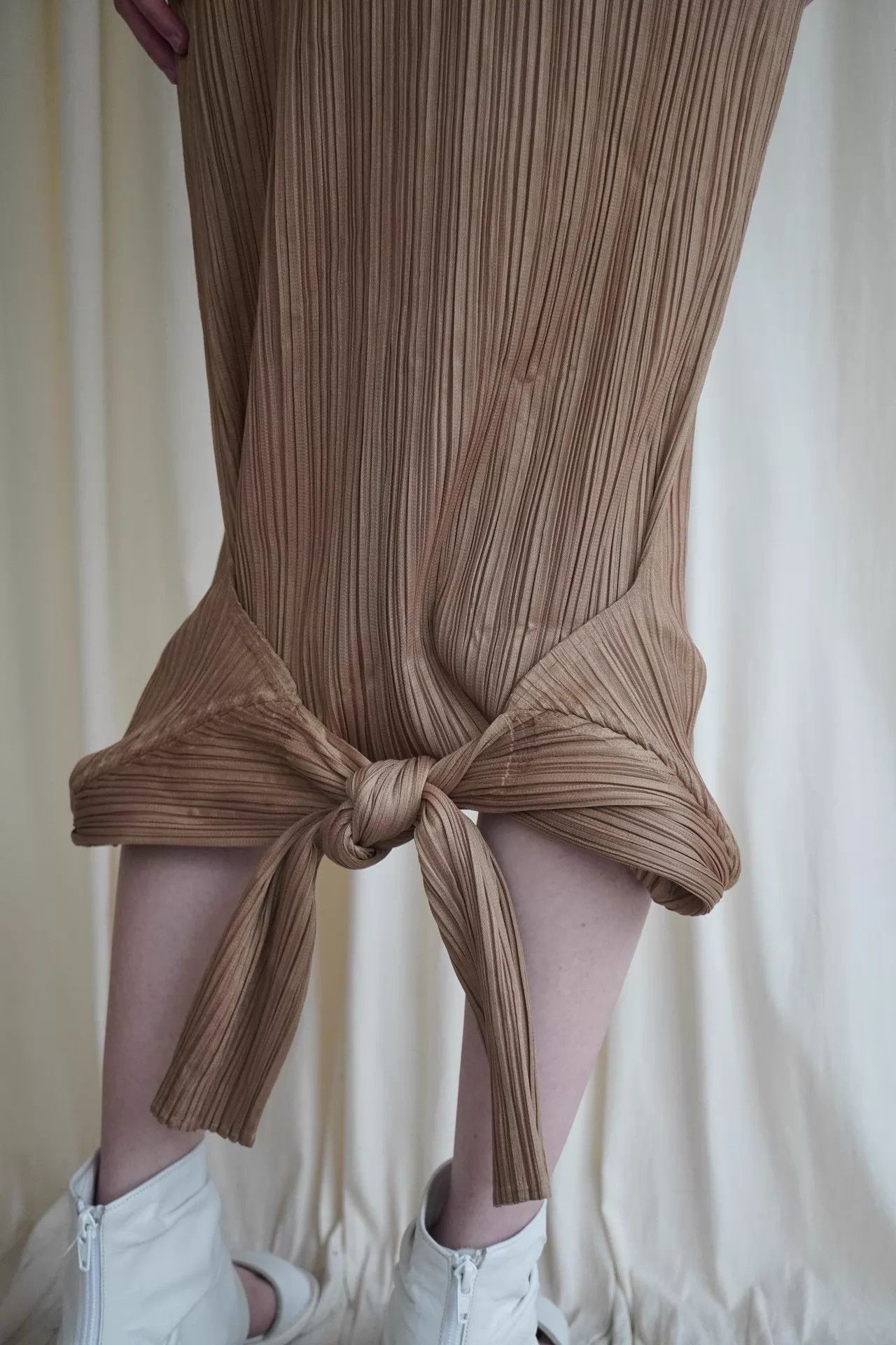 Issey Miyake Issey Miyake PP 2000s Double-Layer Jumpsuit Size 27" / US 4 / IT 40 - 9 Thumbnail